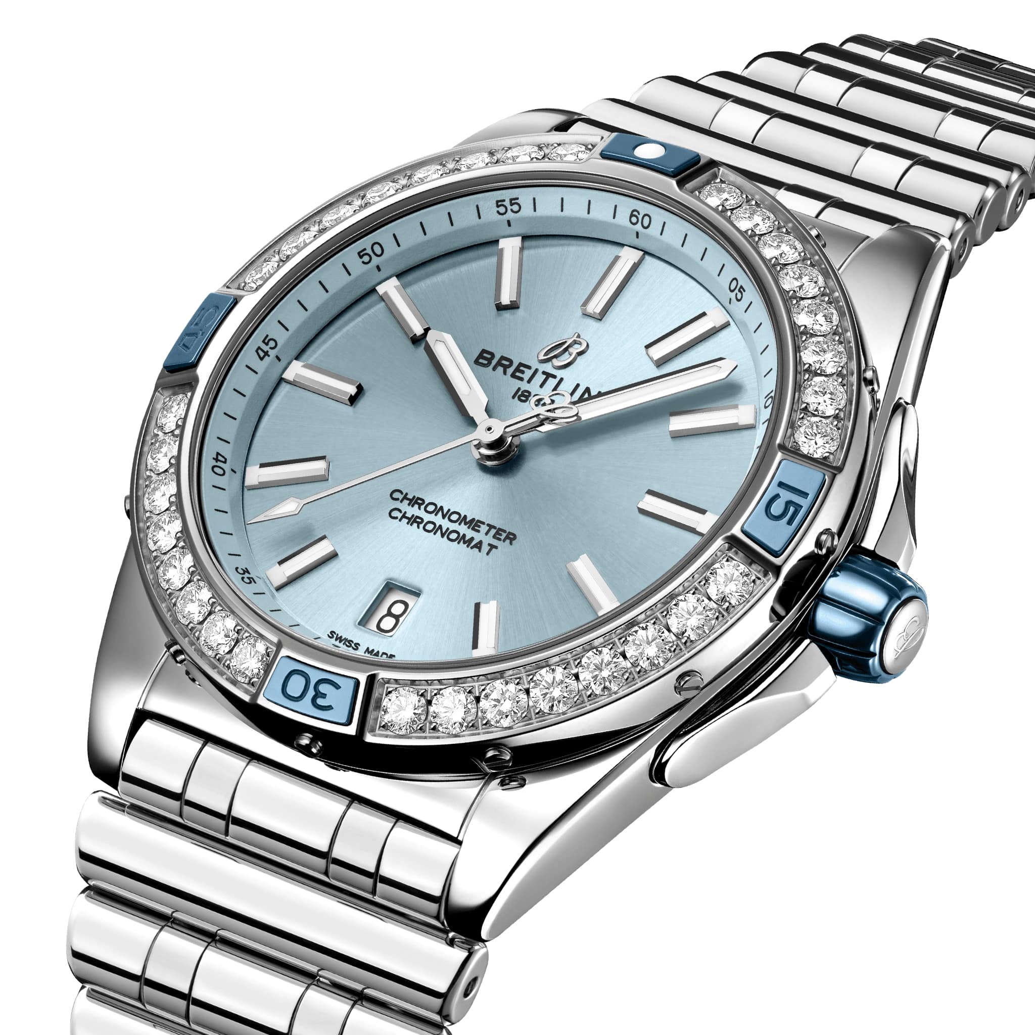 Super Chronomat Automatic 38  (edelsteinbesetzt)