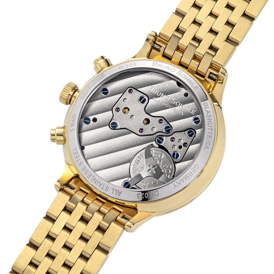 Bologna Chronograph  - Gold - Silber