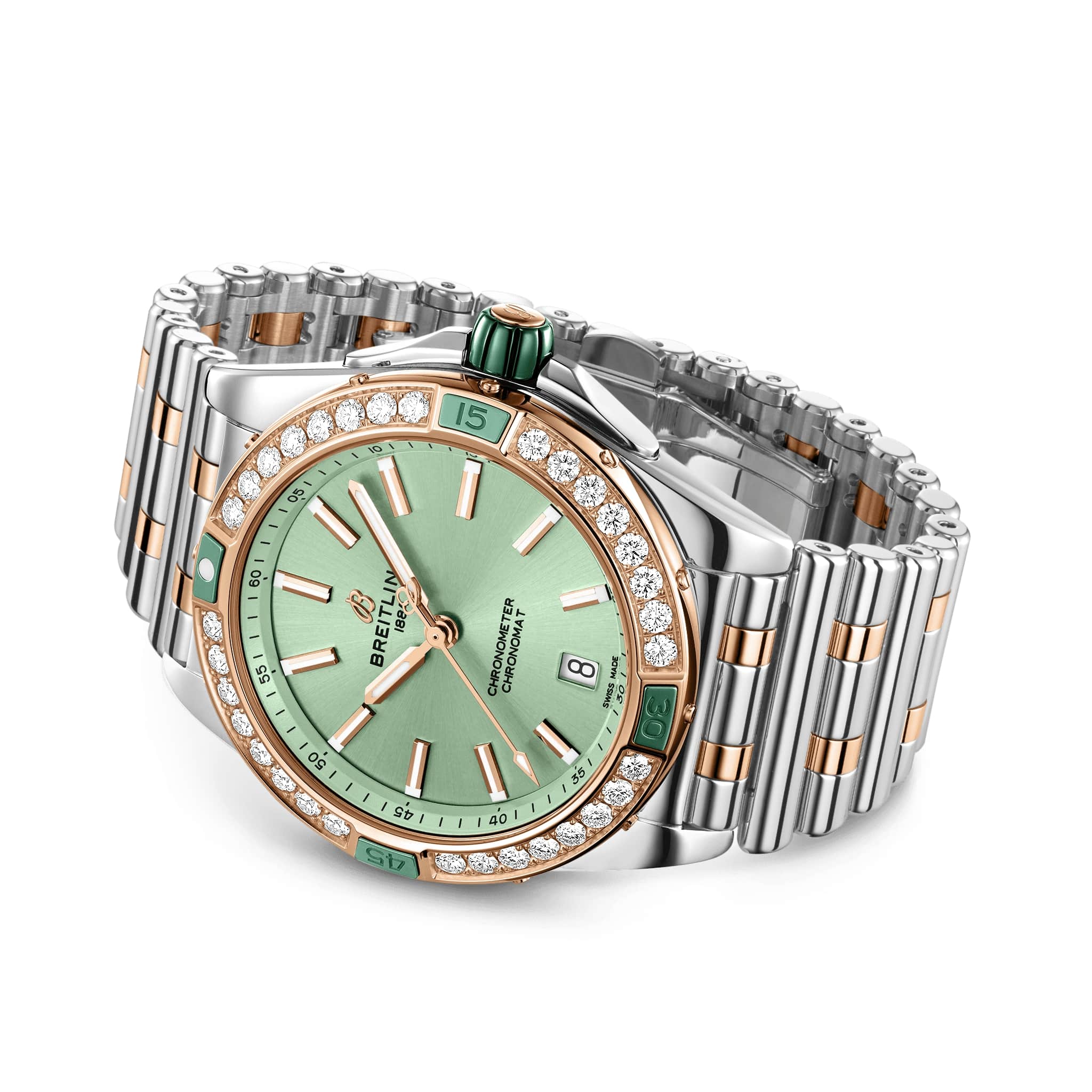 Super Chronomat Automatic 38  (edelsteinbesetzt)