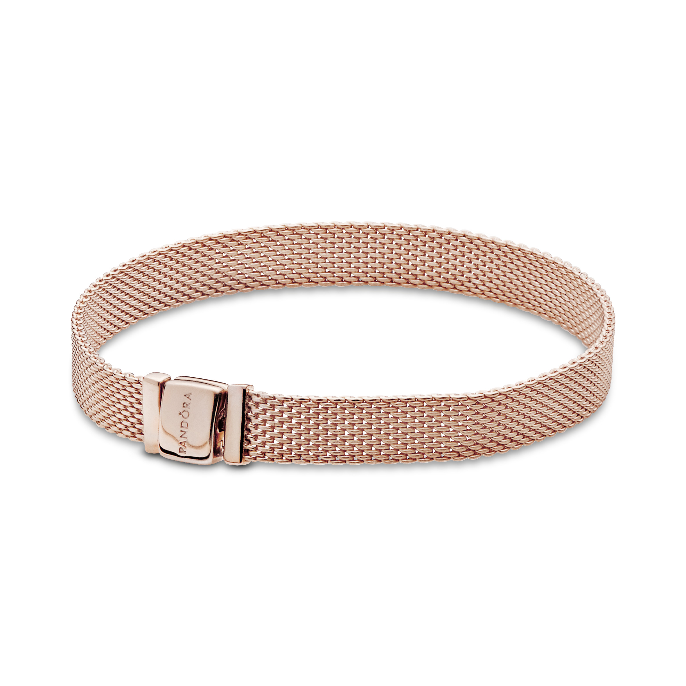 Reflexions Mesh Armband - 14 Karat rosévergoldet 