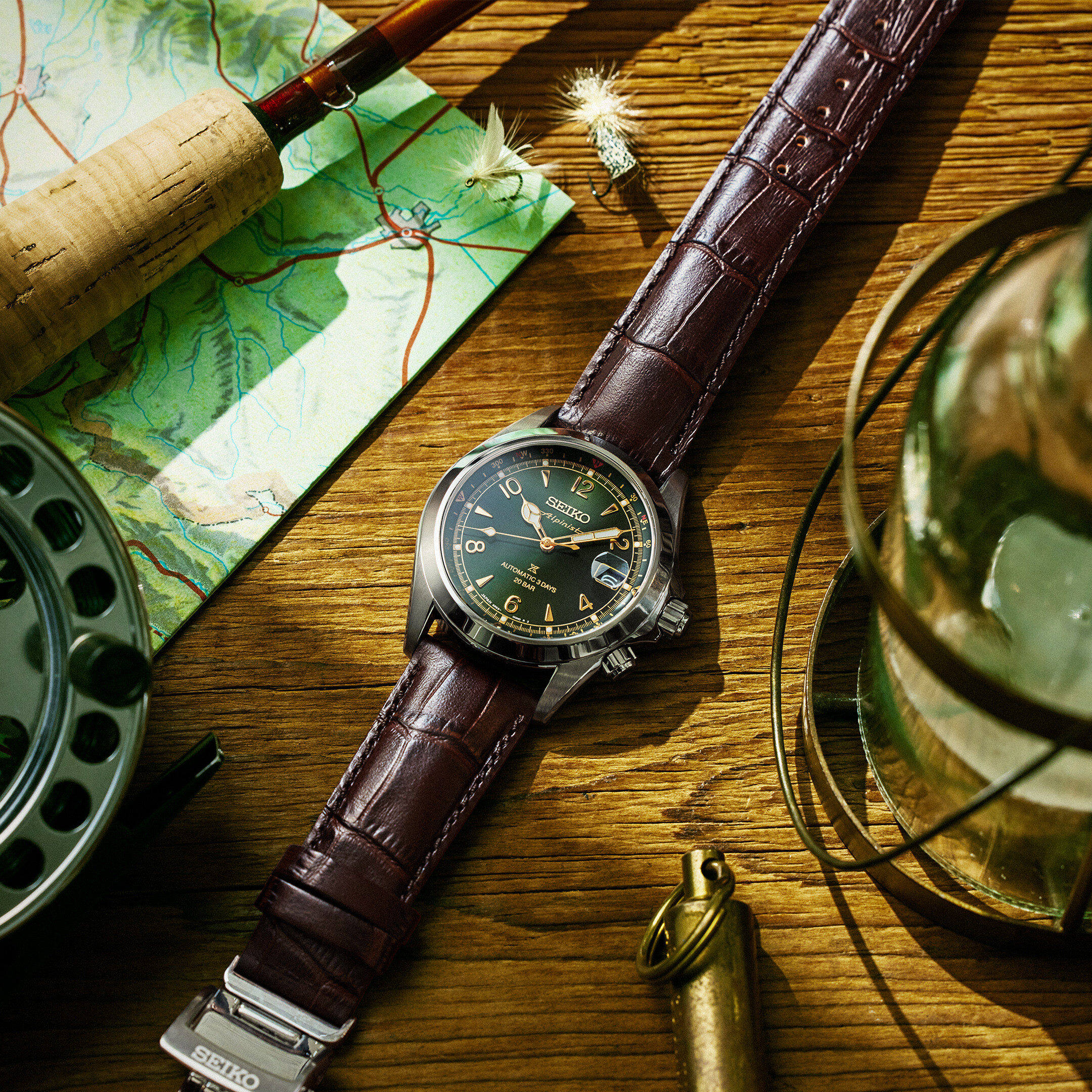 Seiko Prospex LAND Alpinist Automatik - 3 Days - Grün