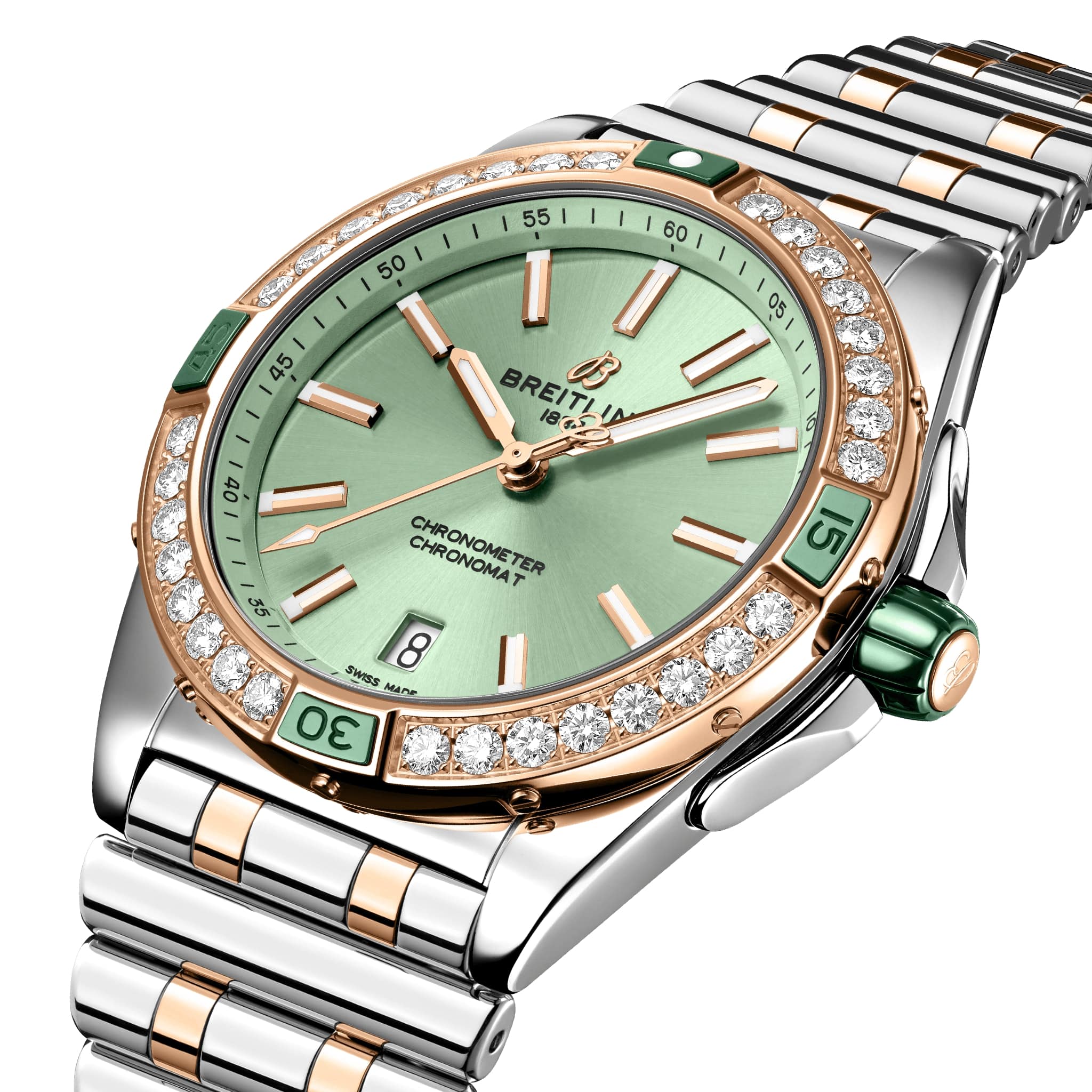 Super Chronomat Automatic 38  (edelsteinbesetzt)