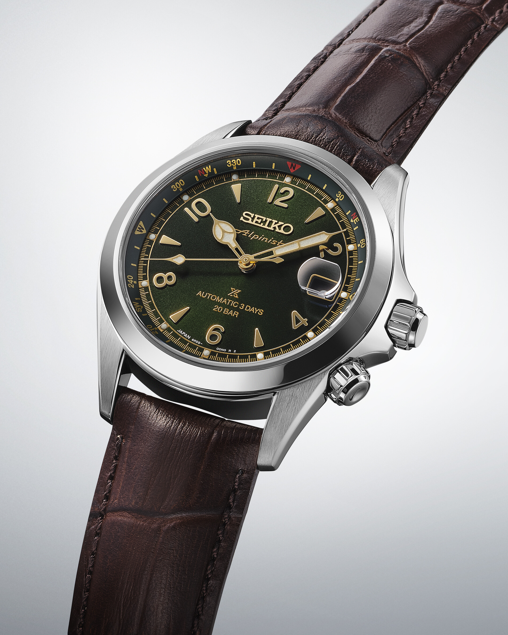 Seiko Prospex LAND Alpinist Automatik - 3 Days - Grün