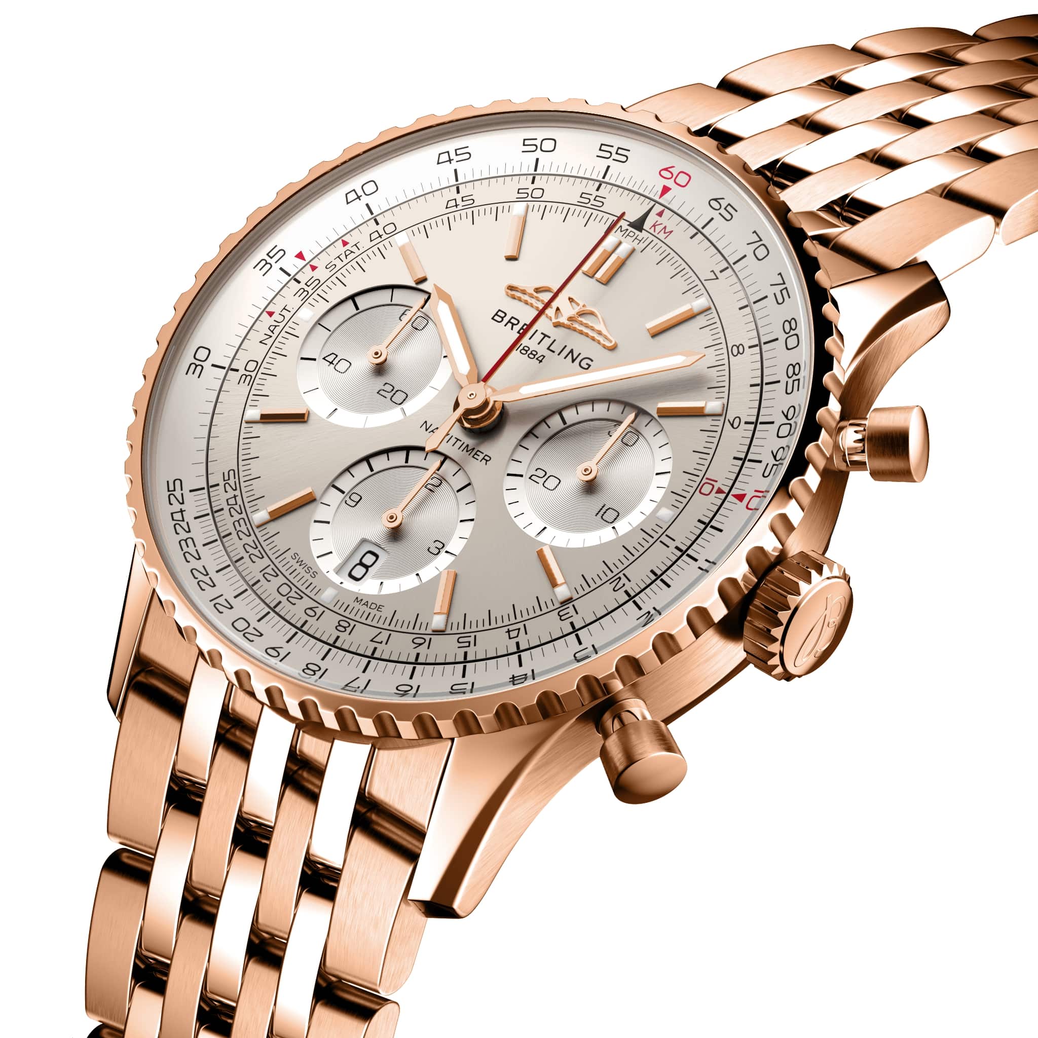 Navitimer B01 Chronograph 41 18-karätiges Rotgold