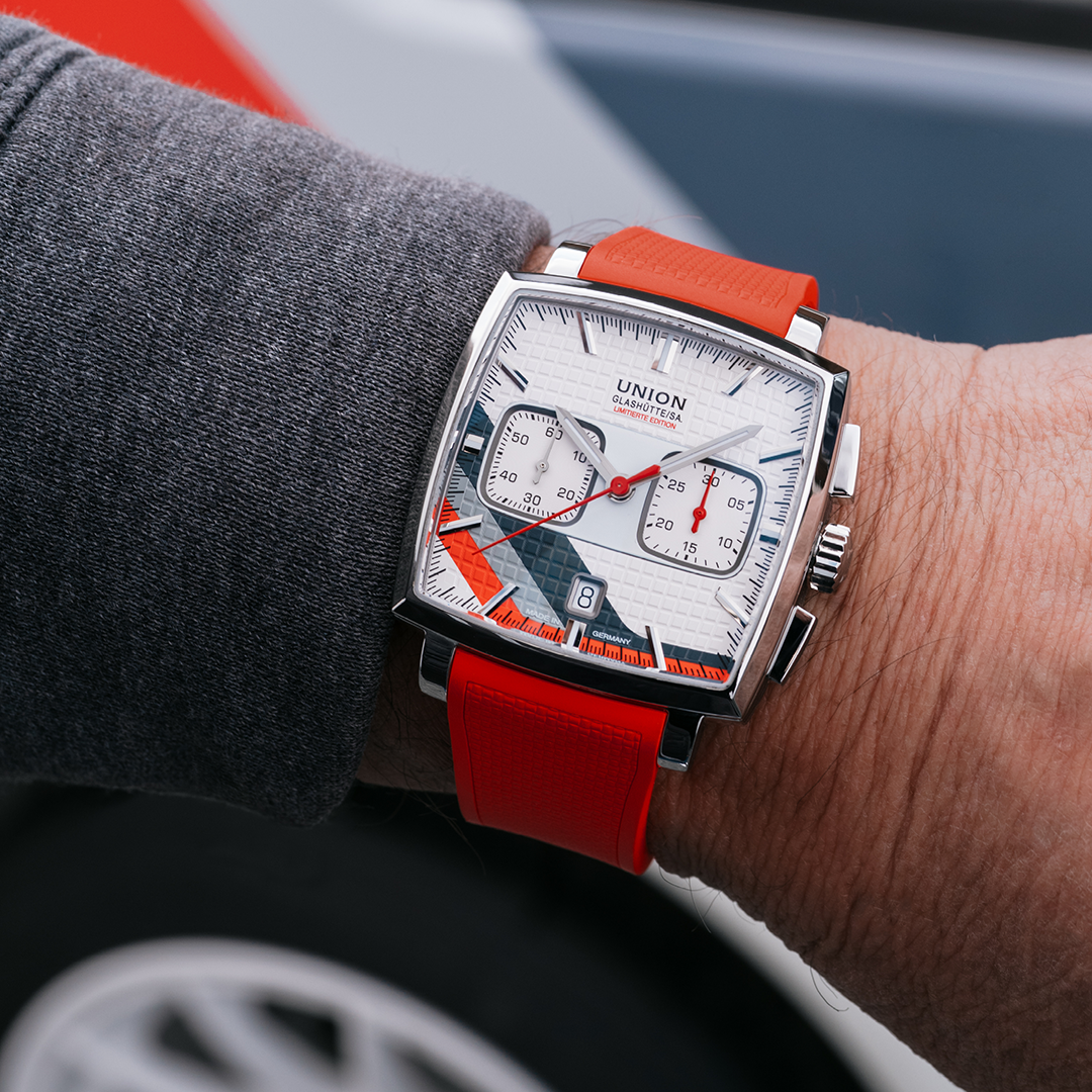 Averin Chronograph Limited Edition Sachsen Classic - eine von 350 Stück - Rot