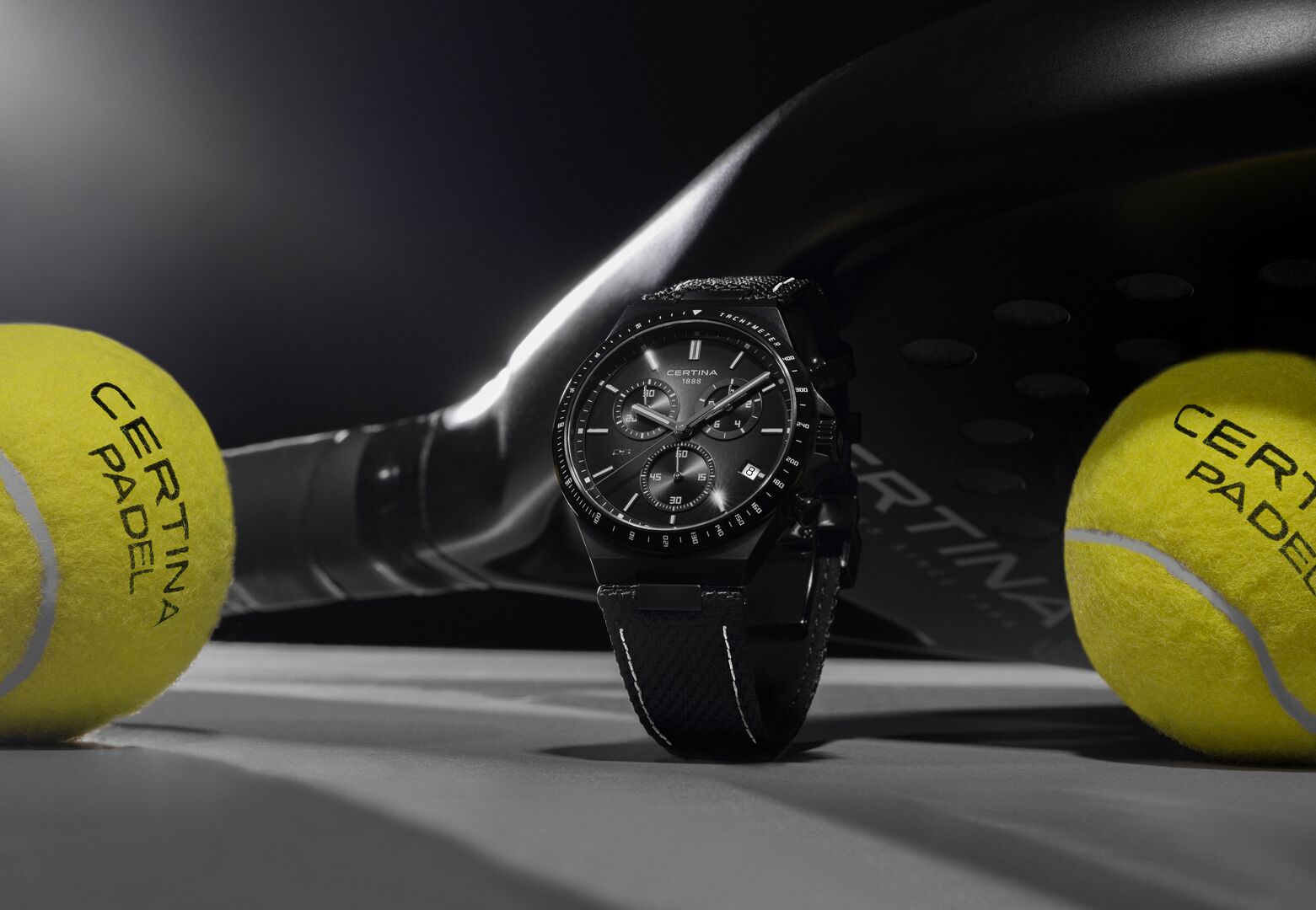 DS-7 Chronograph Quartz 41mm  - Schwarz