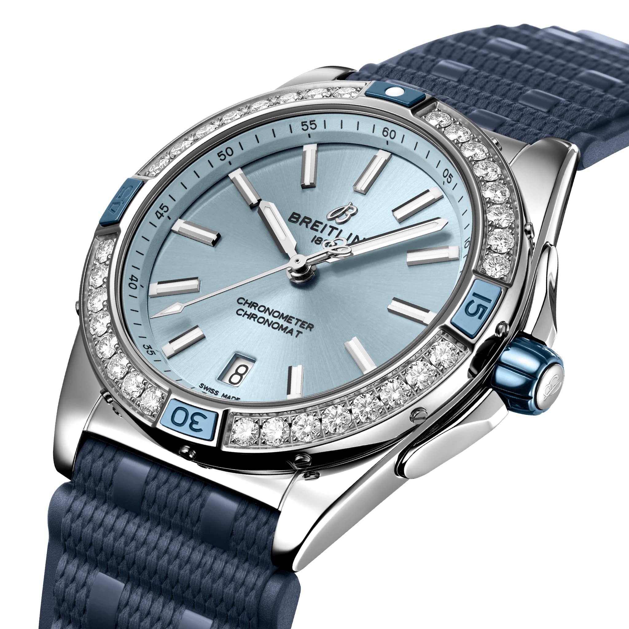 Super Chronomat Automatic 38  (edelsteinbesetzt)