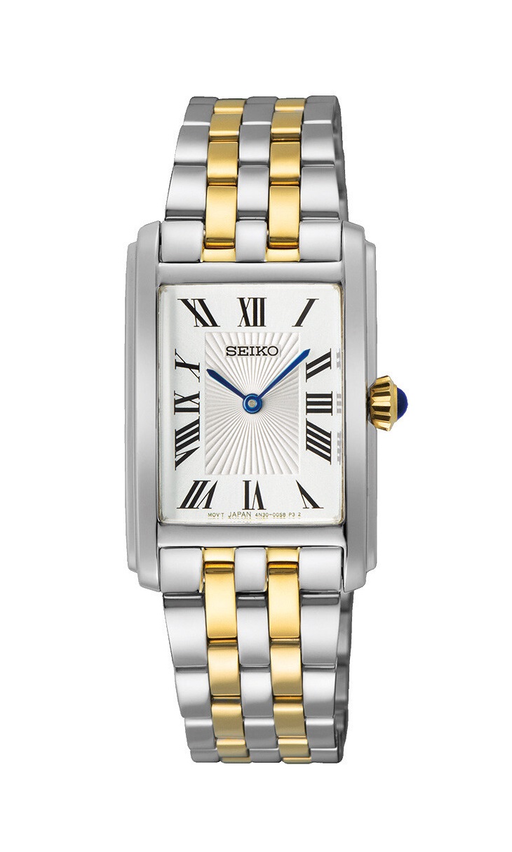 Damen Quarz Klassik 33mm x 22mm - Bicolor