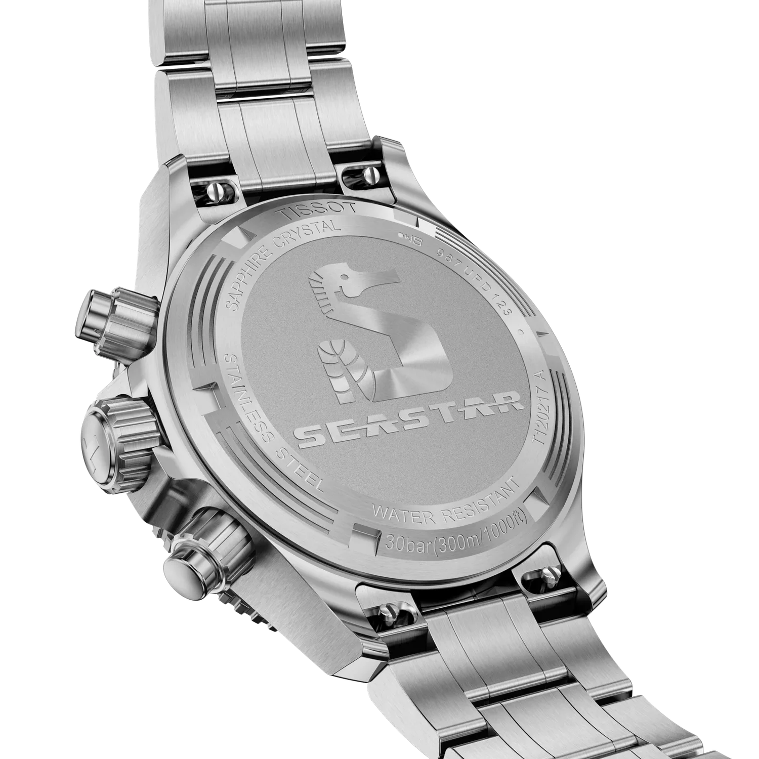 Seastar 1000 Quartz Chronograph 38mm  - Weiß / Grau