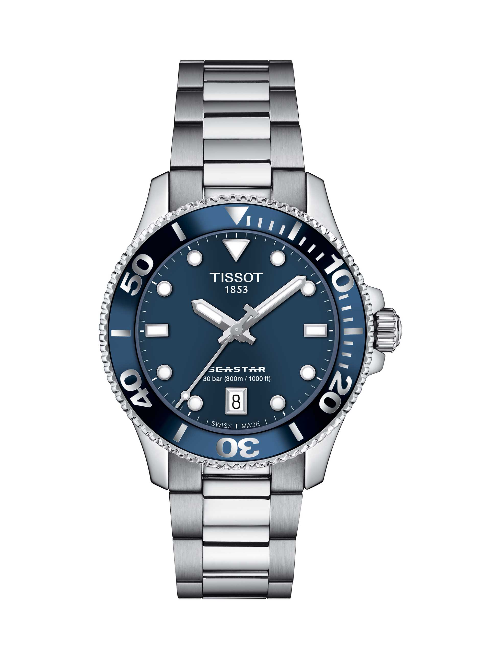 Seastar 1000 Quarz 36mm - Blau
