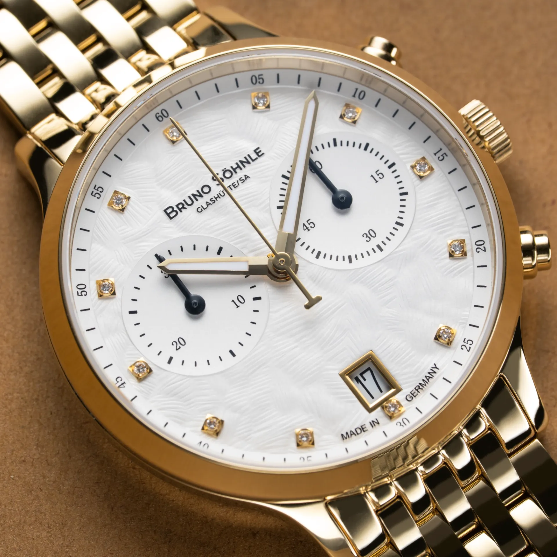 Bologna Chronograph  - Gold - Silber