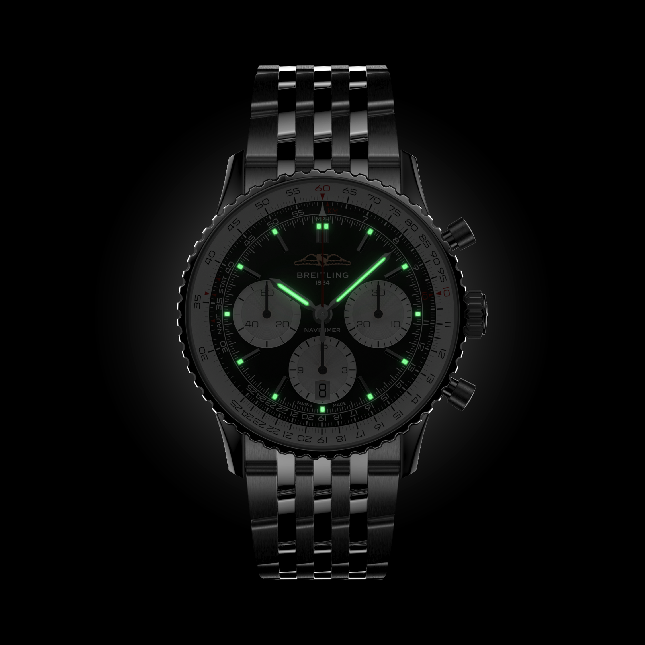 Navitimer B01 Chronograph 41 - Schwarz