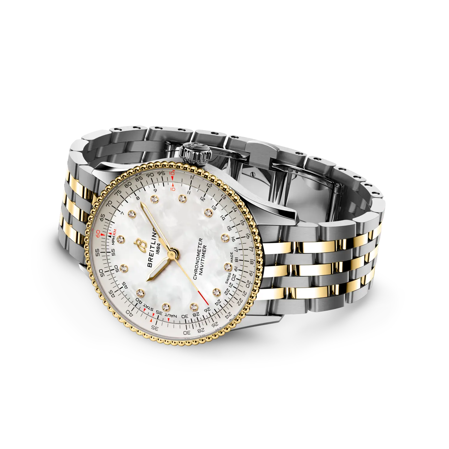 Navitimer Automatic 36 - Stahl / Gelbgold