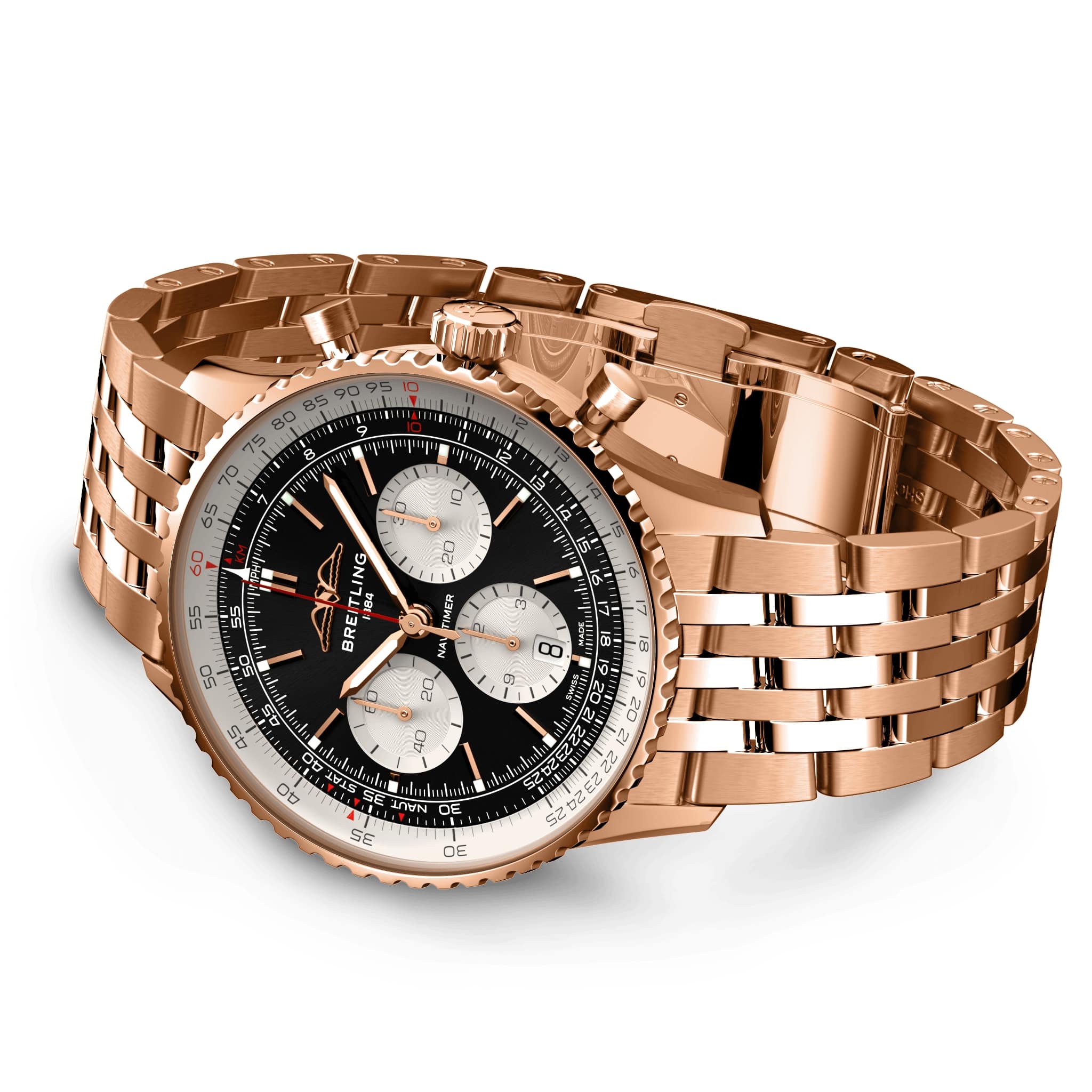 Navitimer B01 Chronograph 43 18-karätiges Rotgold