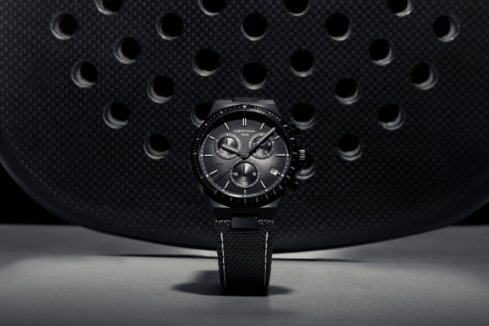 DS-7 Chronograph Quartz 41mm  - Schwarz