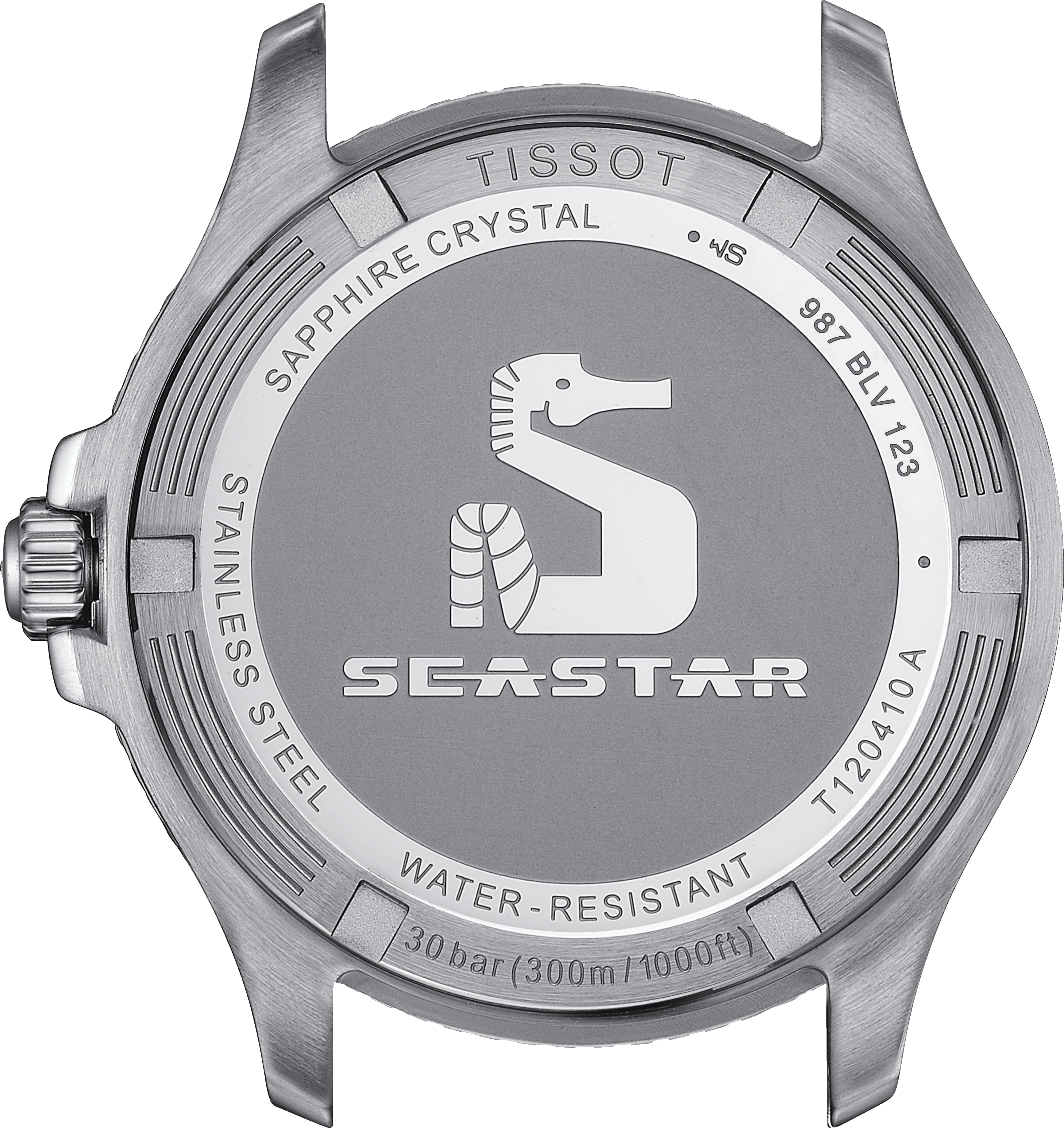 Seastar1000 Quarz 40mm - Blau