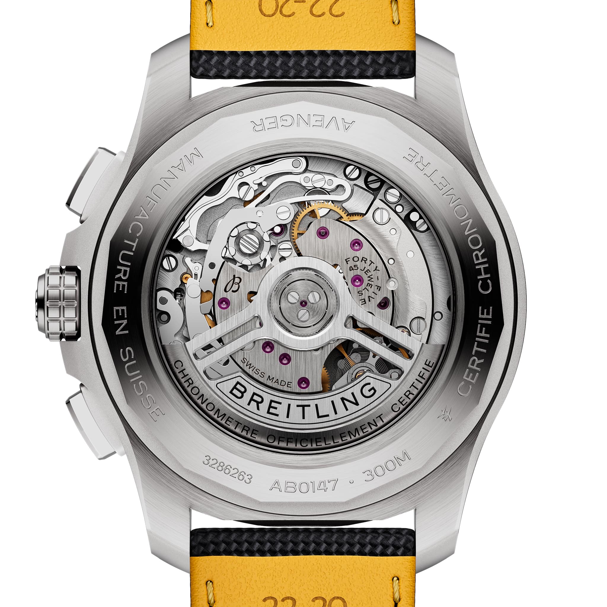 Avenger B01 Chronograph 44 - Schwarz