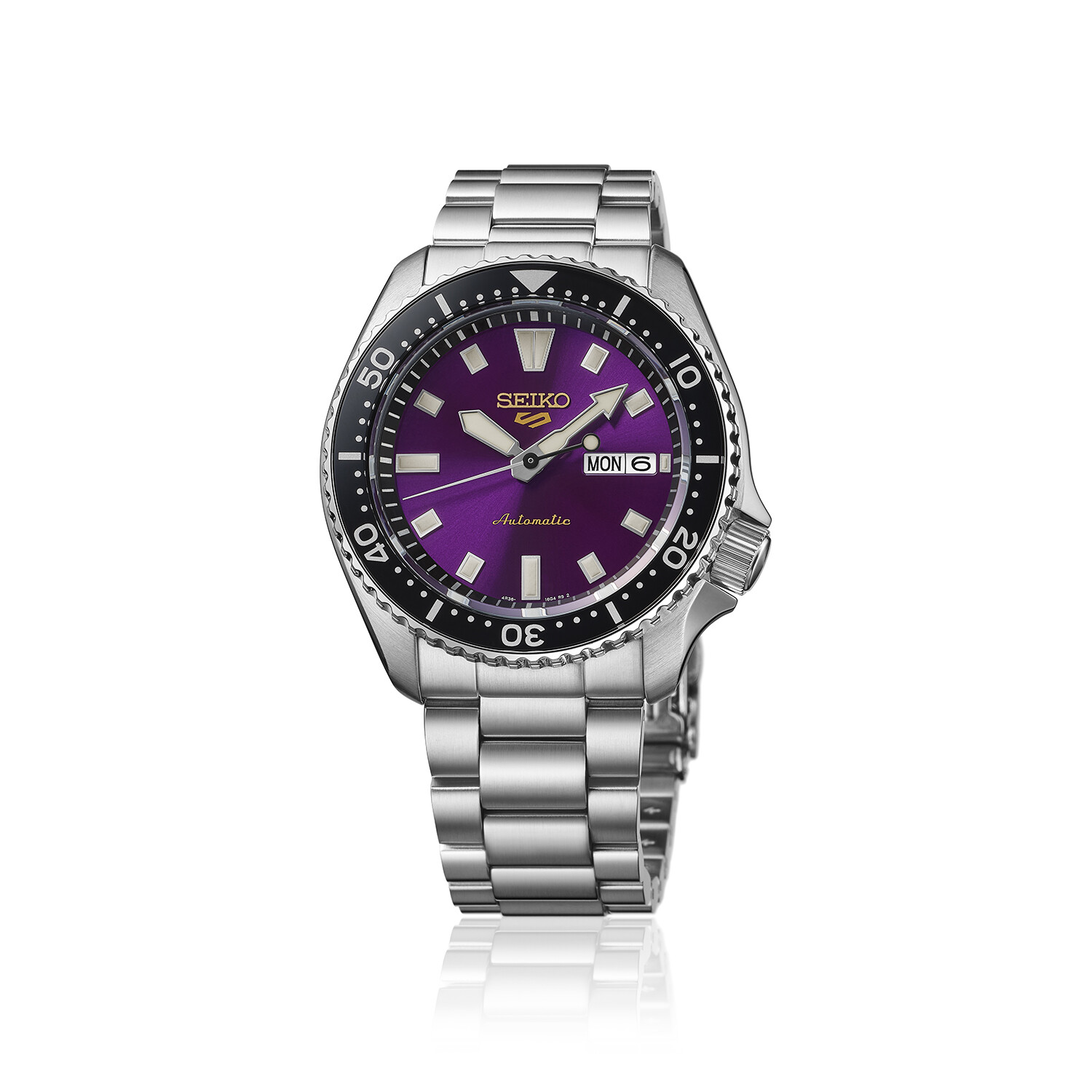 Seiko 5 Sports Automatik "Edo-murasaki" - Purpur - 145th Anniversary - Limitiert auf 9.999 Stück
