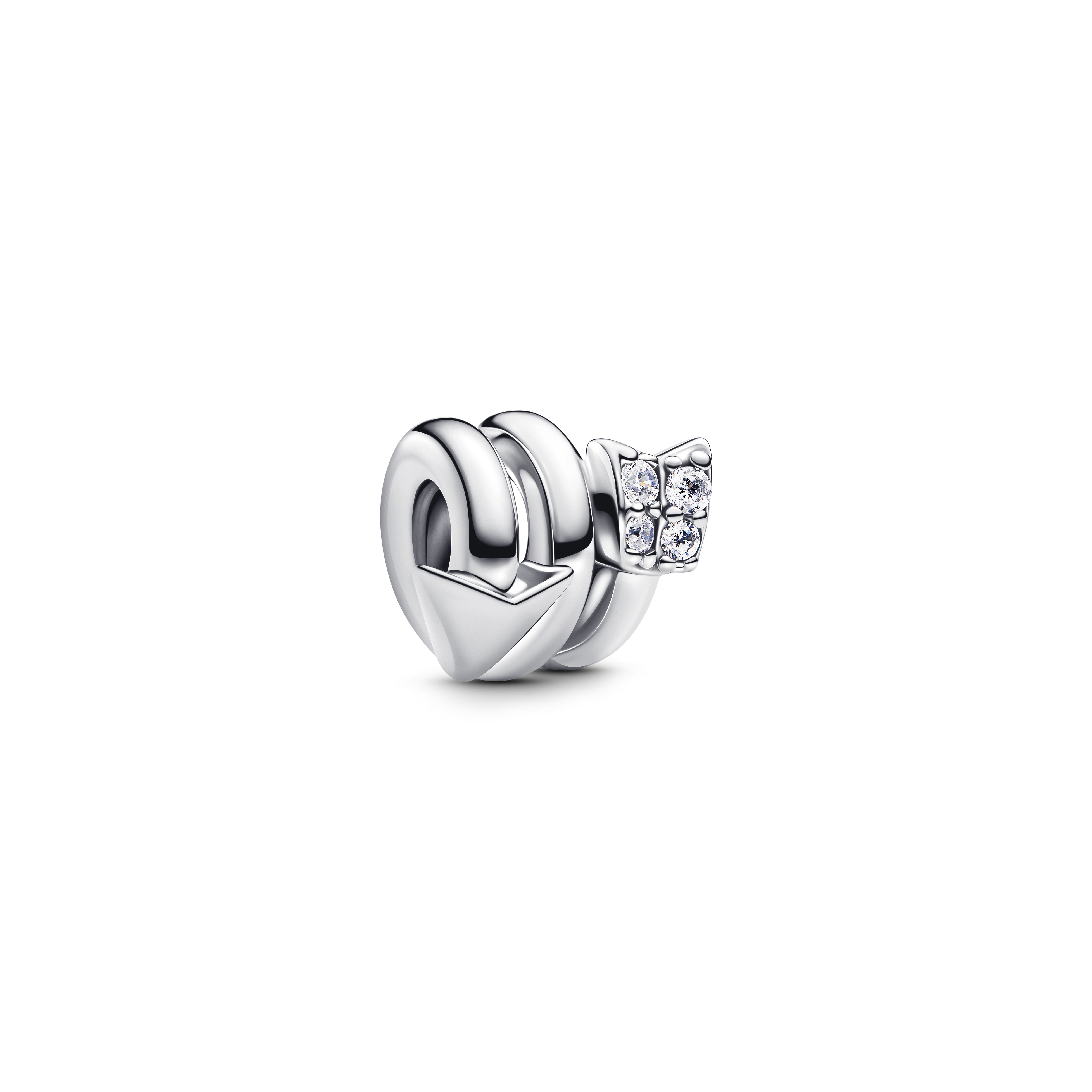 Drehender Pfeil Charm - Sterling-Silber