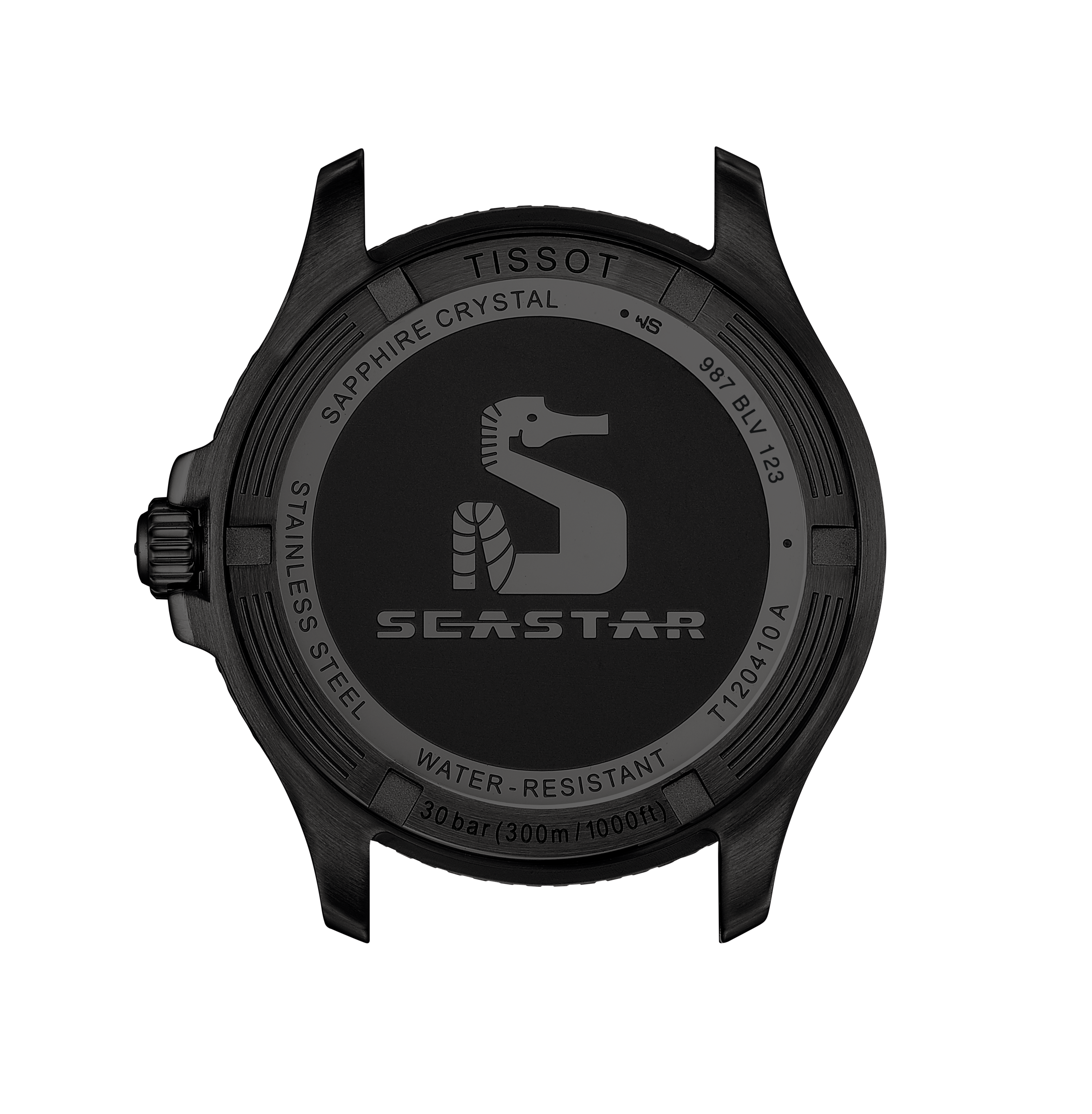 Seastar 1000 Quarz 40mm - Rot/ Schwarz 