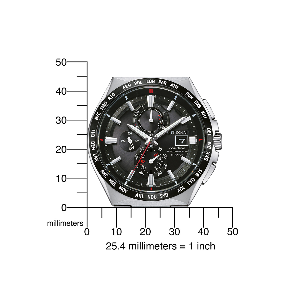 Eco-Drive, Super Titanium - AT8234-85E