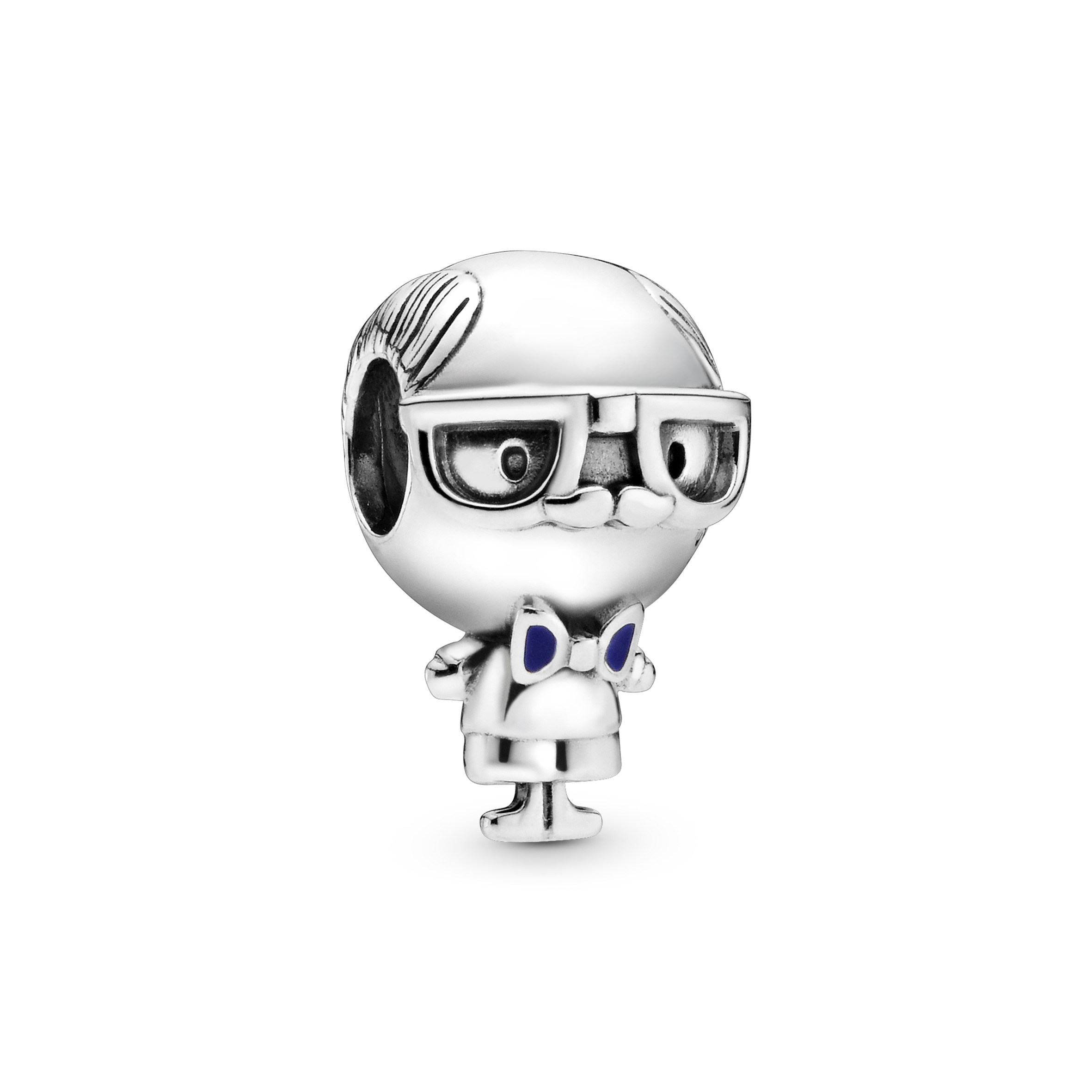 Mr. Wise Grandfather Charm - Sterling-Silber