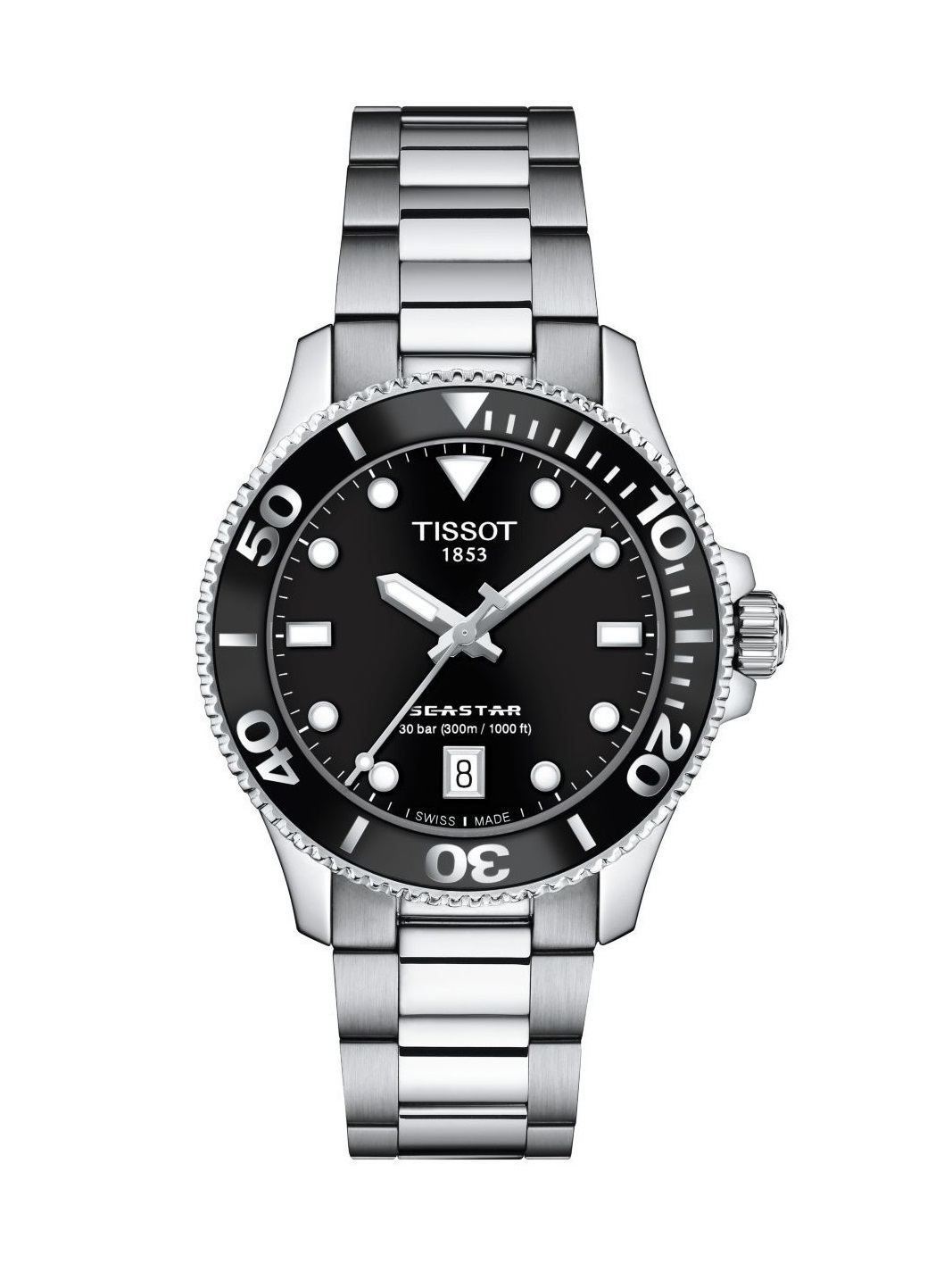 Seastar 1000 Quarz 36mm - Schwarz