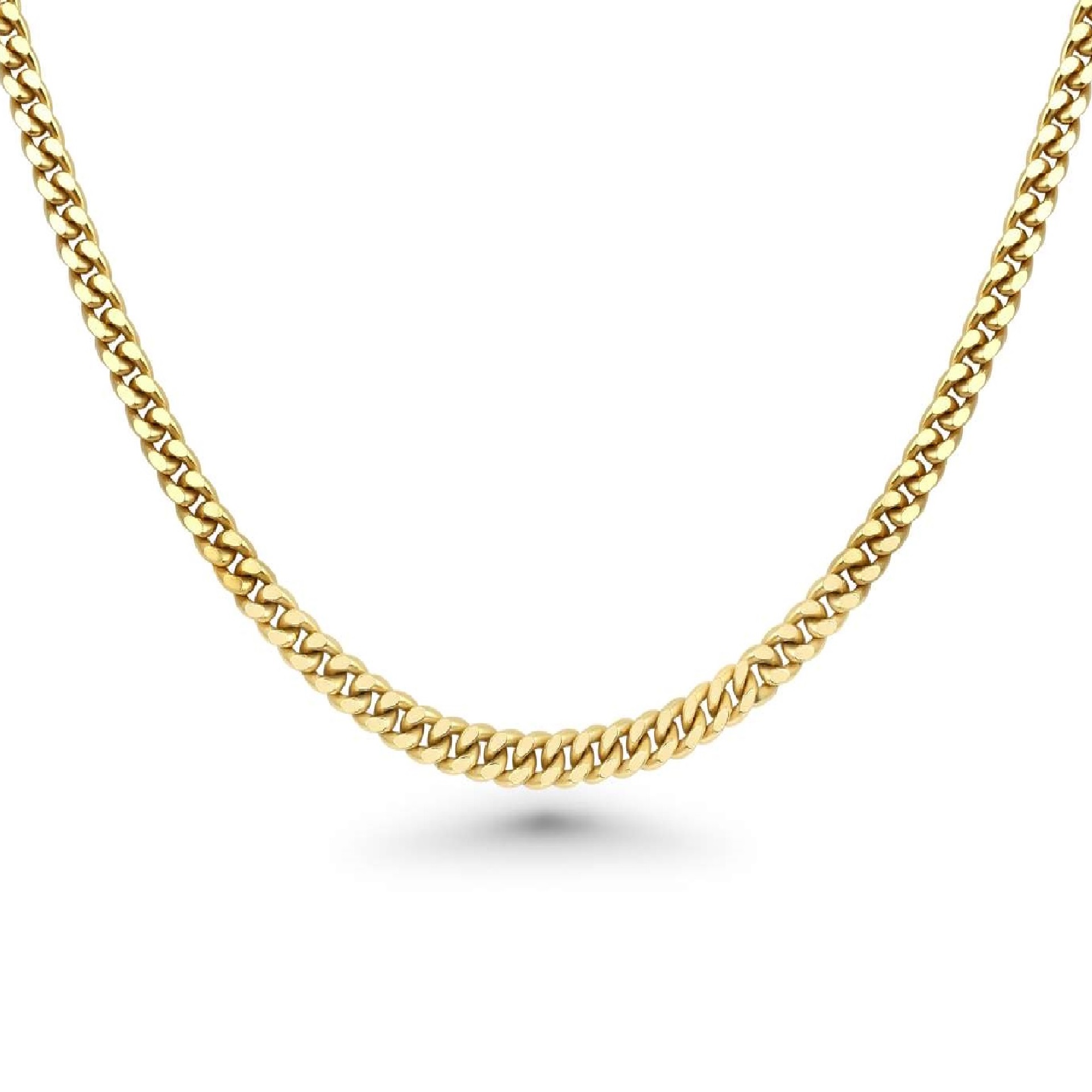  Collier Panzer - 5,0 mm  - 14kt - 40,0g