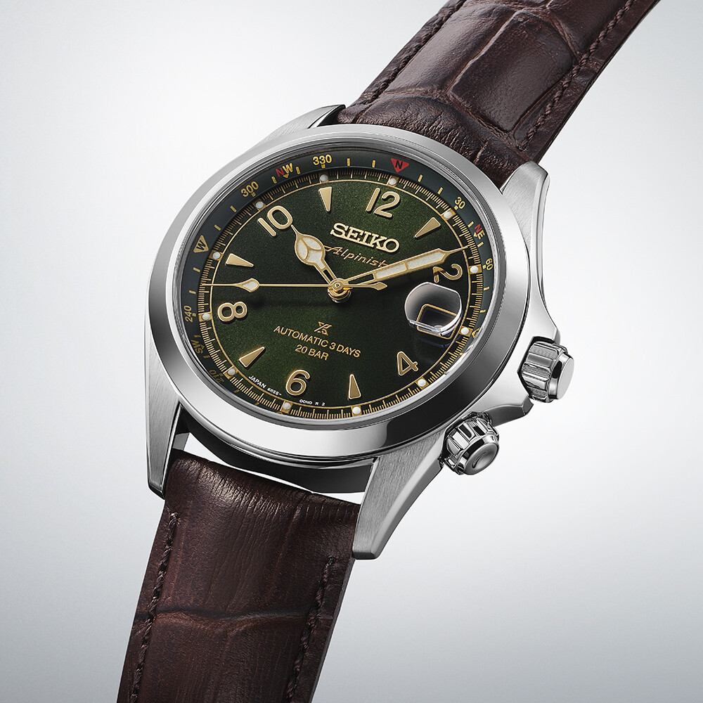 Seiko Prospex LAND Alpinist Automatik - 3 Days - Grün