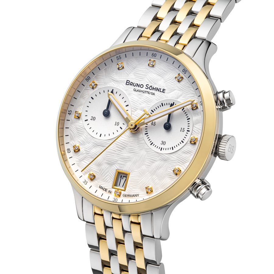 Bologna Chronograph  - Bicolor - Silber