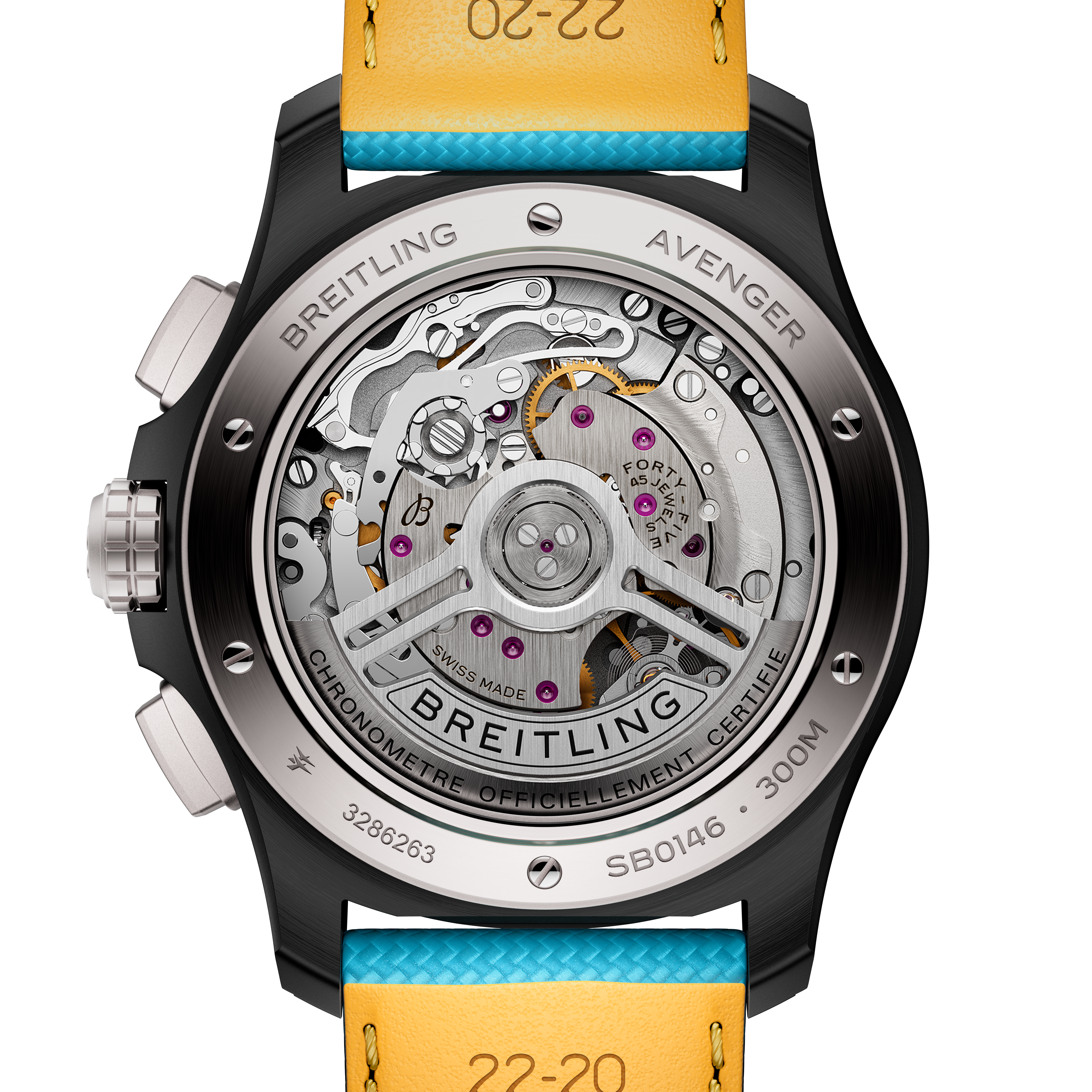 Avenger B01 Chronograph 42 - Keramik - Blau