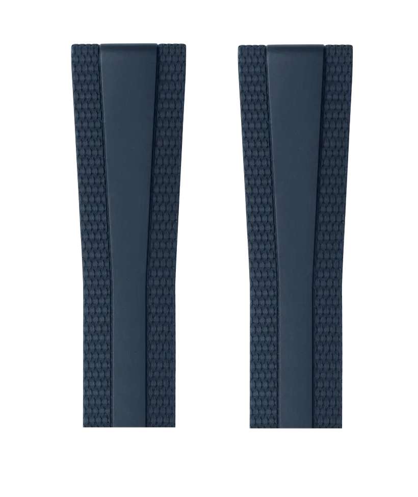 BREITLING Kautschukband - DIVER PRO IIII - Blau - 22/18 mm