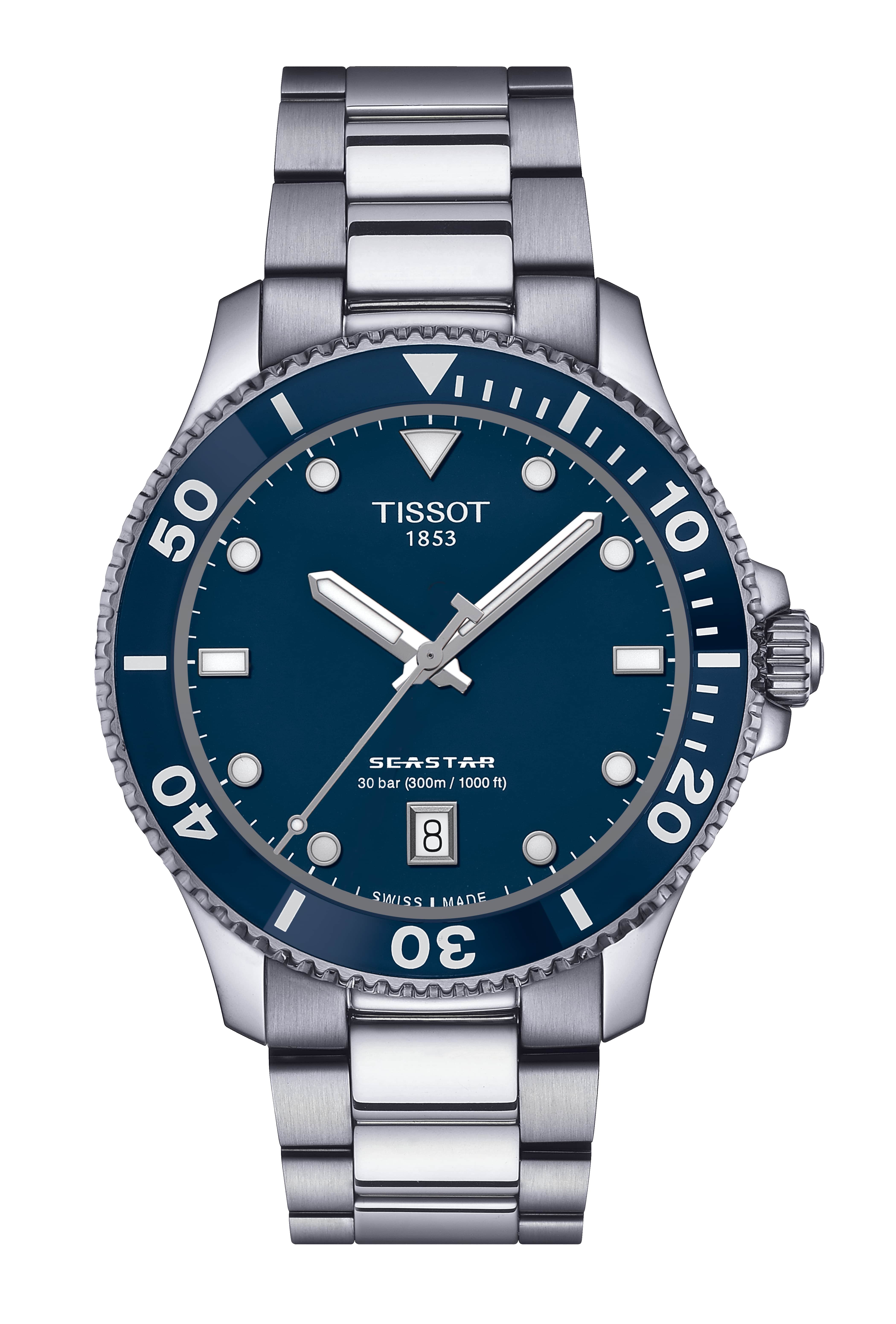 Seastar1000 Quarz 40mm - Blau