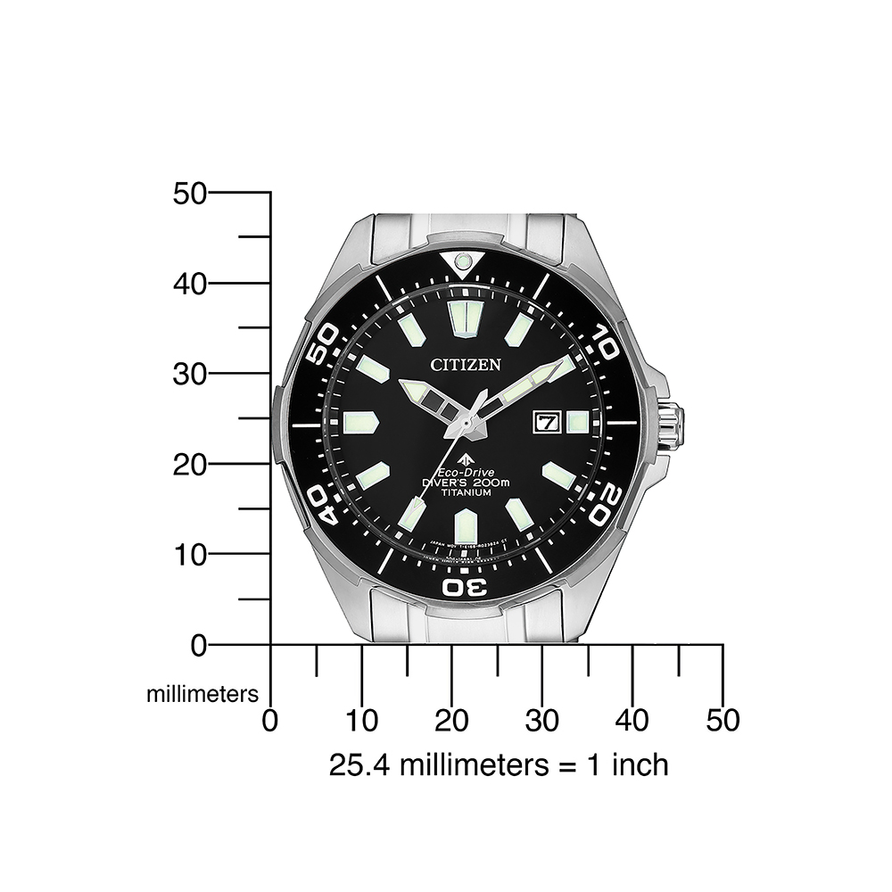Eco-Drive Diver, Super Titanium - BN0200-81E