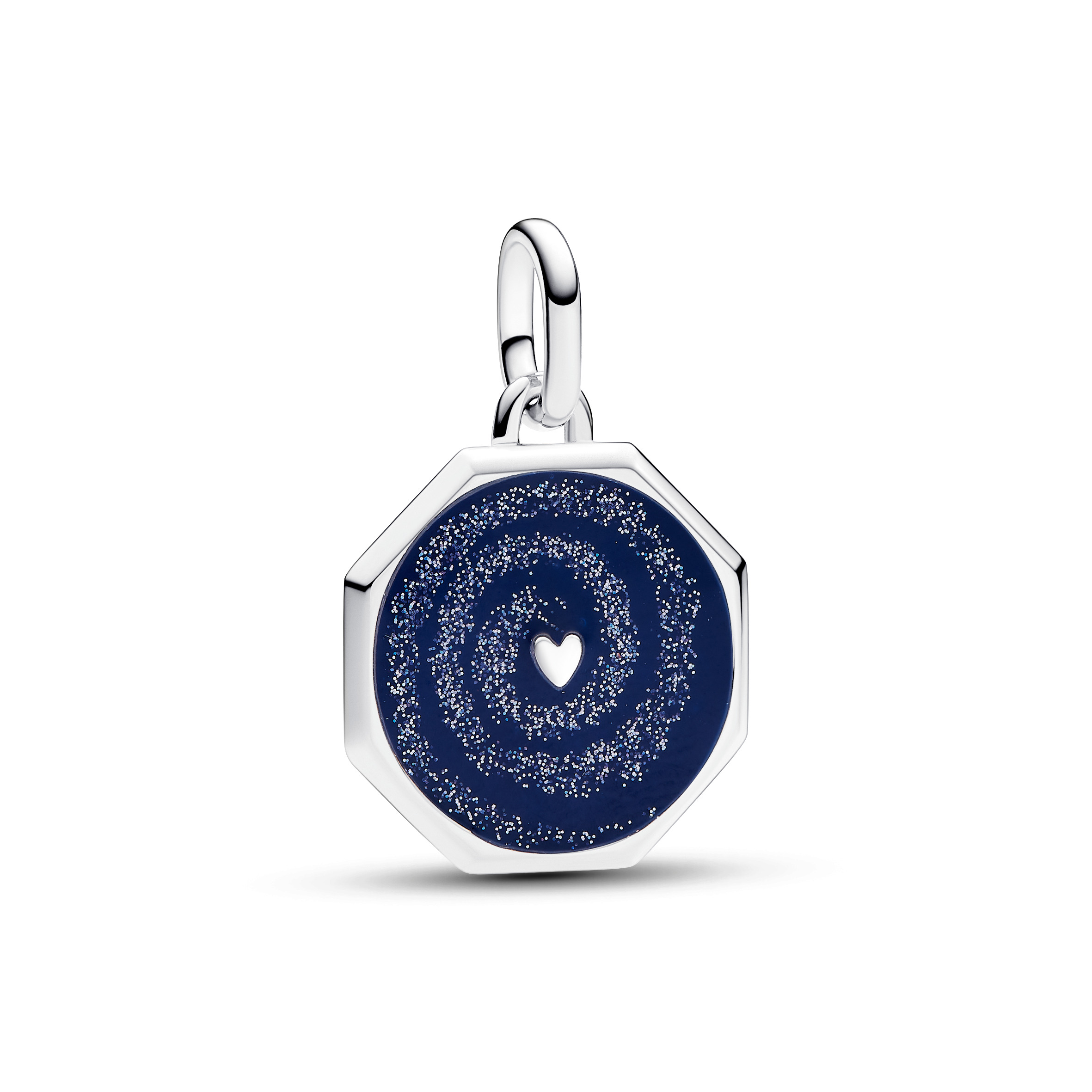 Galaxy medallion Charm-Anhänger - Sterling-Silber