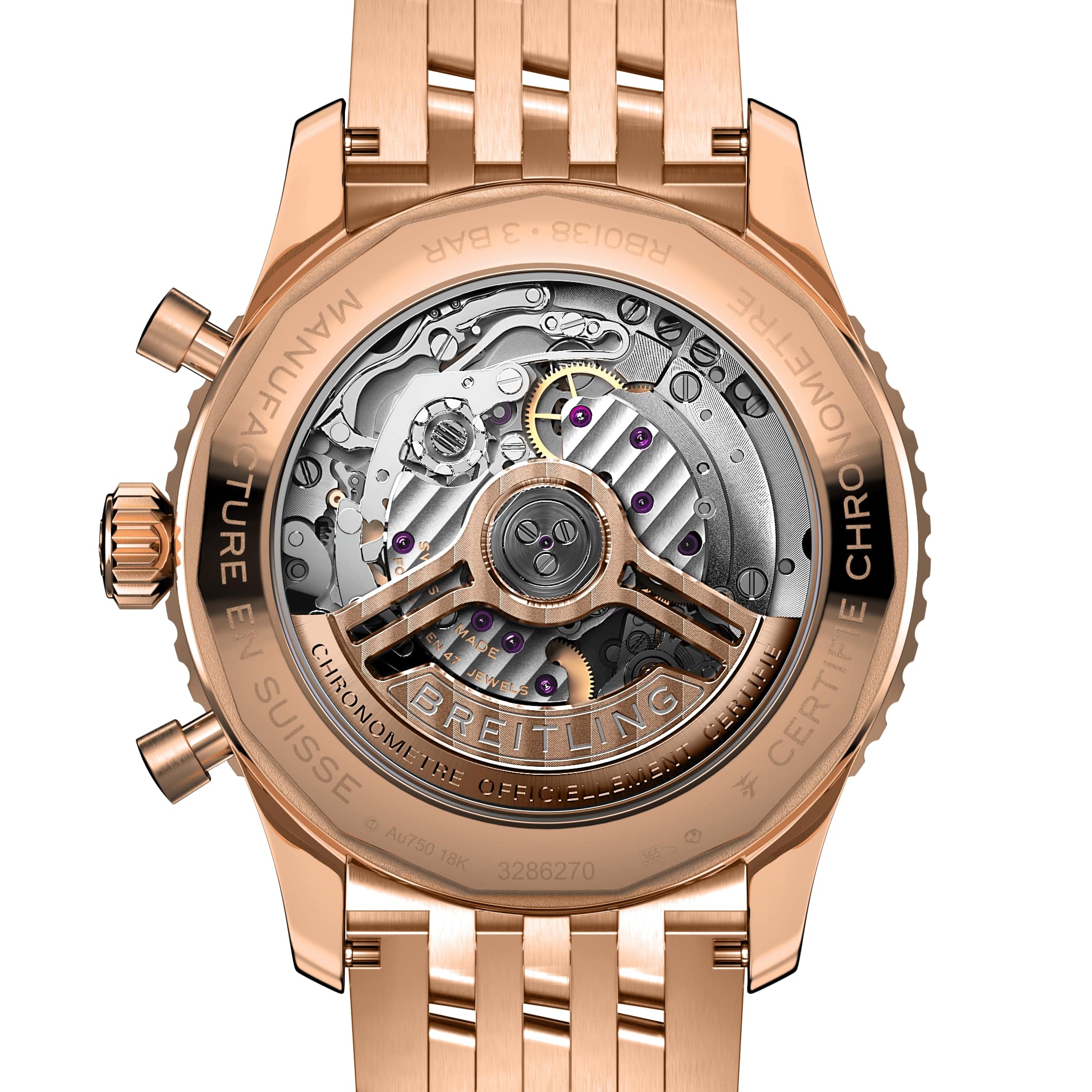 Navitimer B01 Chronograph 43 18-karätiges Rotgold