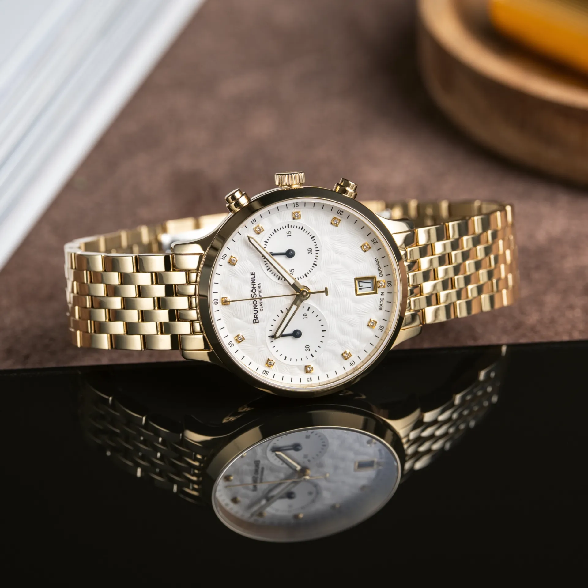 Bologna Chronograph  - Gold - Silber