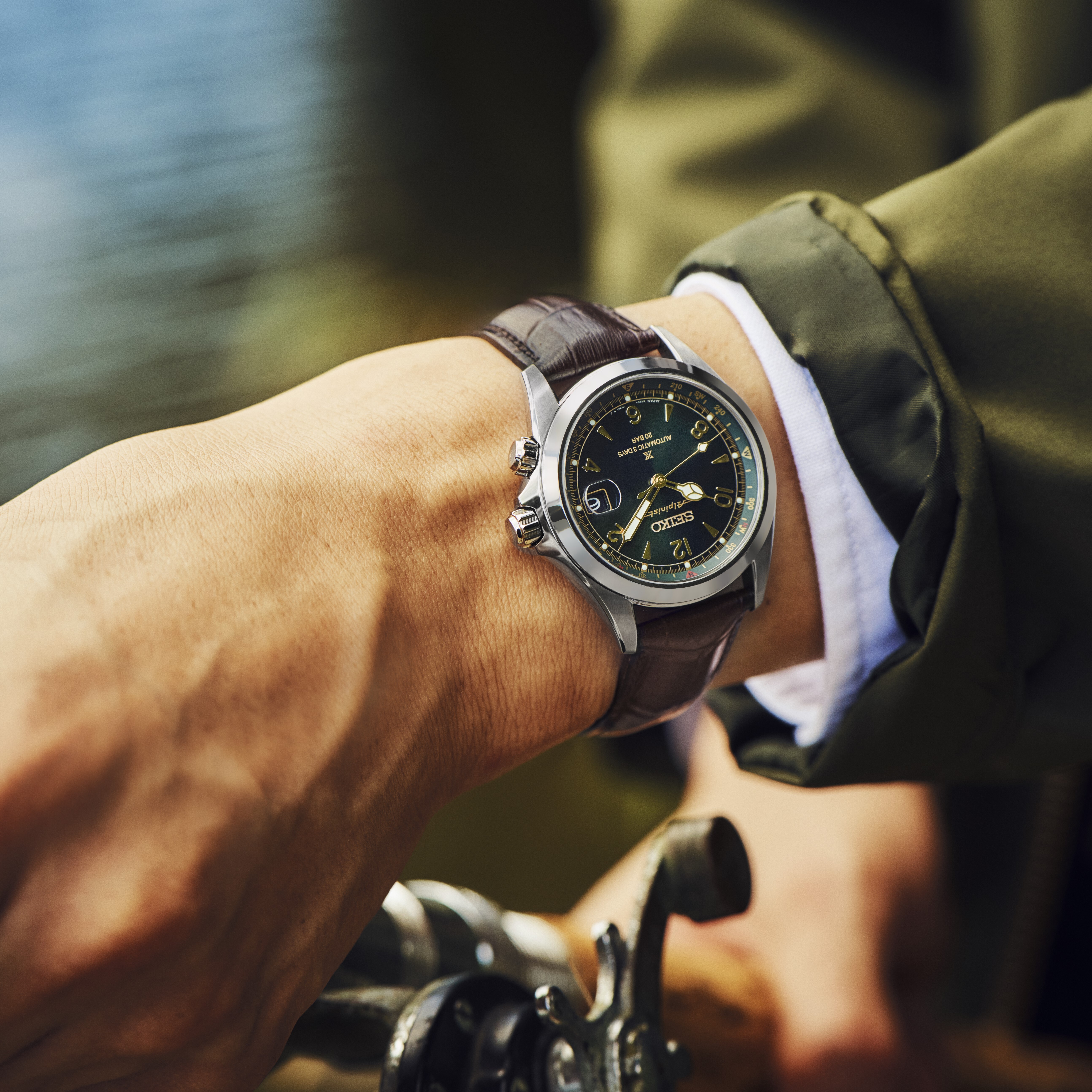 Seiko Prospex LAND Alpinist Automatik - 3 Days - Grün