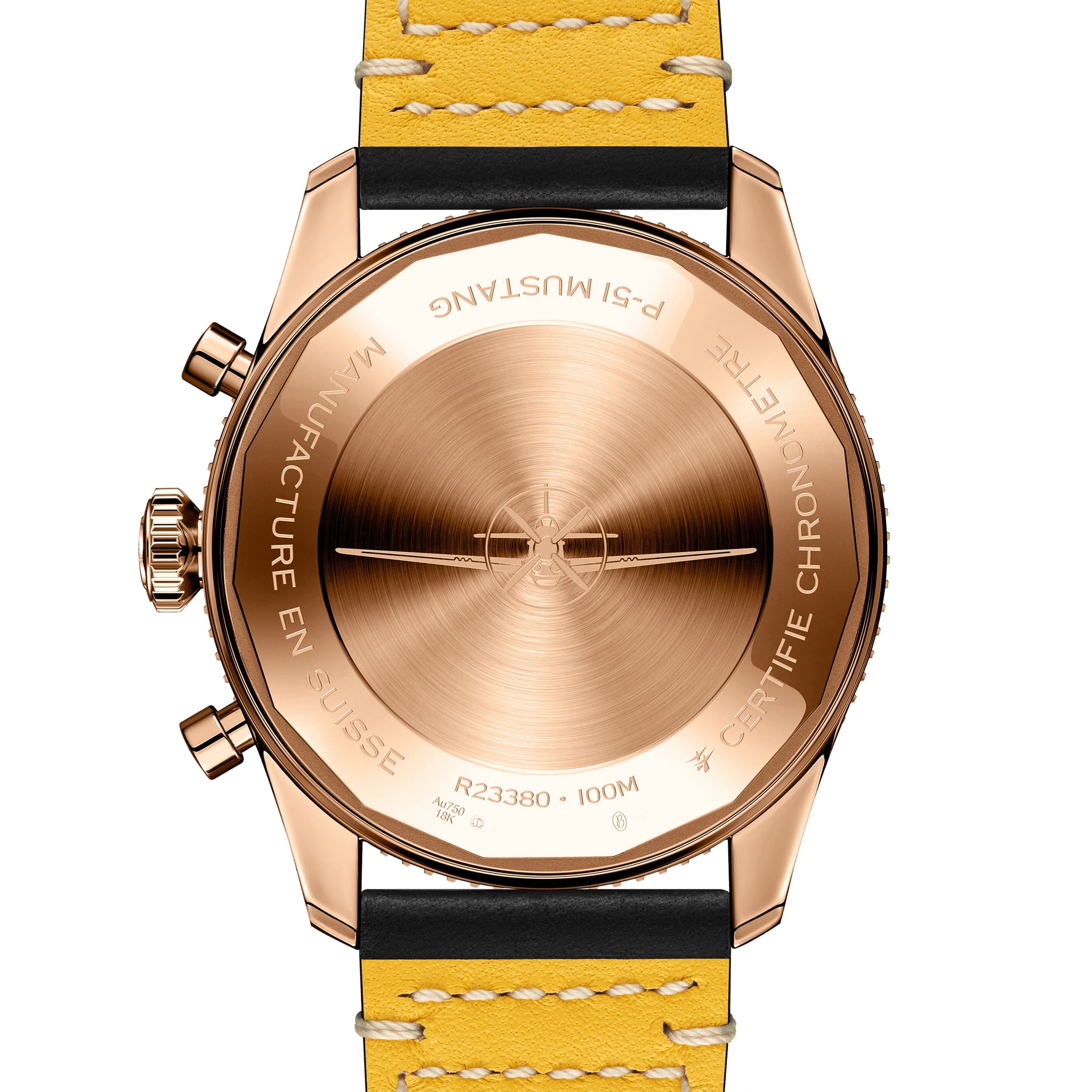 Classic AVI Chronograph 42 P-51 Mustang 18-karätiges Rotgold 