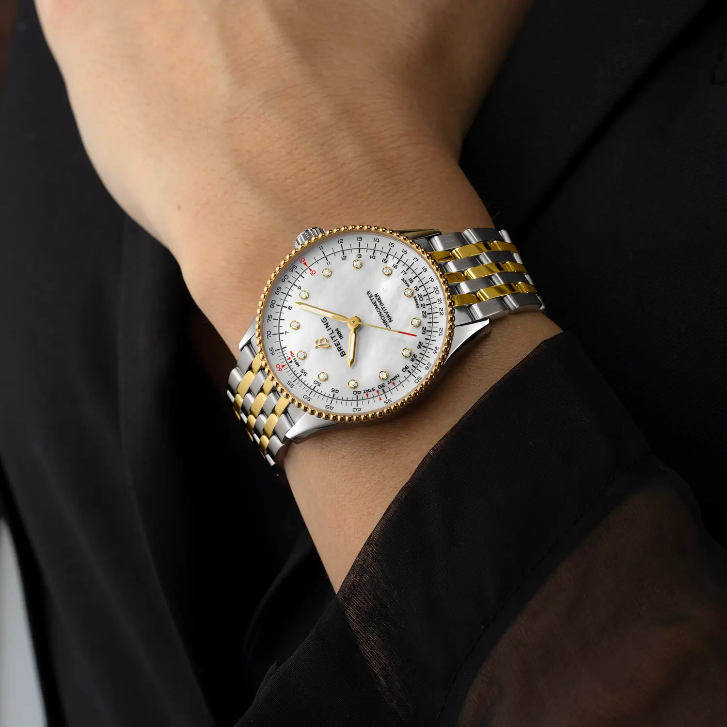 Navitimer Automatic 36 - Stahl / Gelbgold