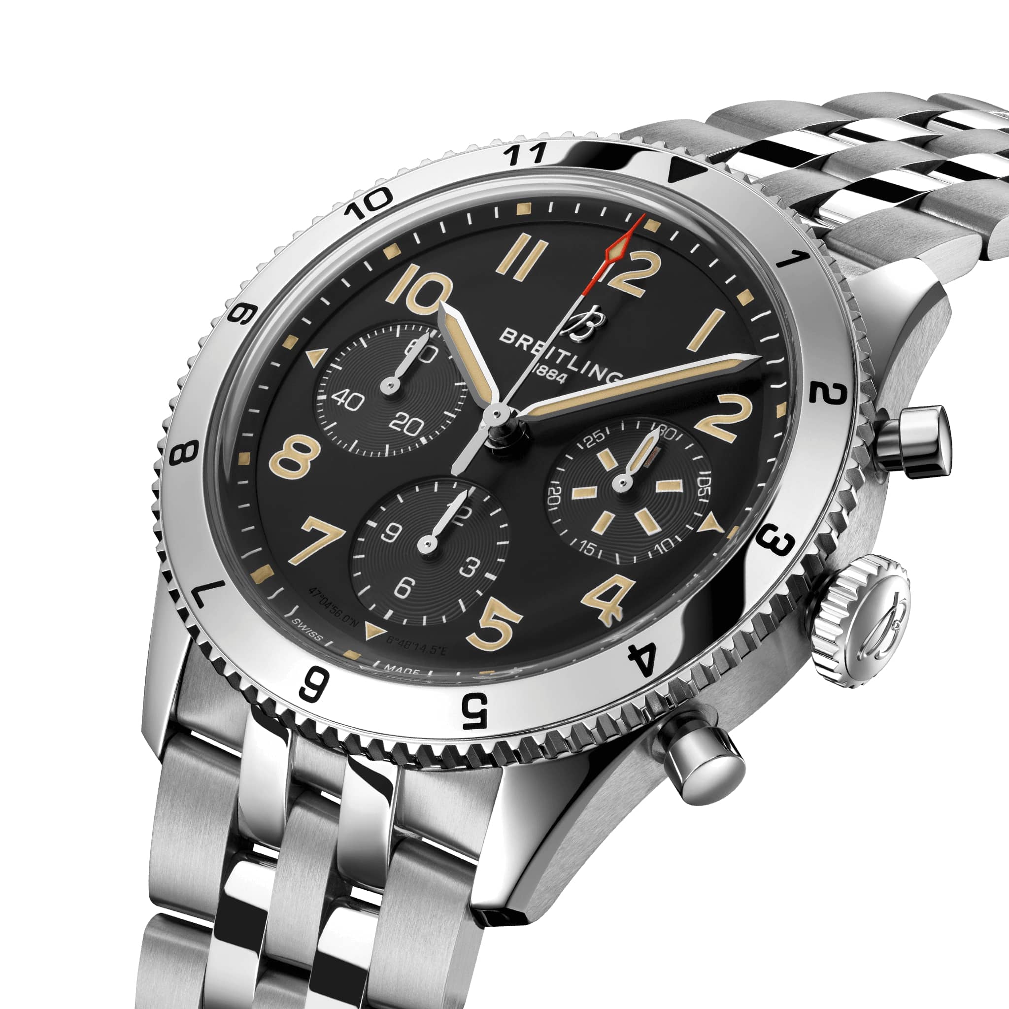 Classic AVI Chronograph 42 P-51 Mustang