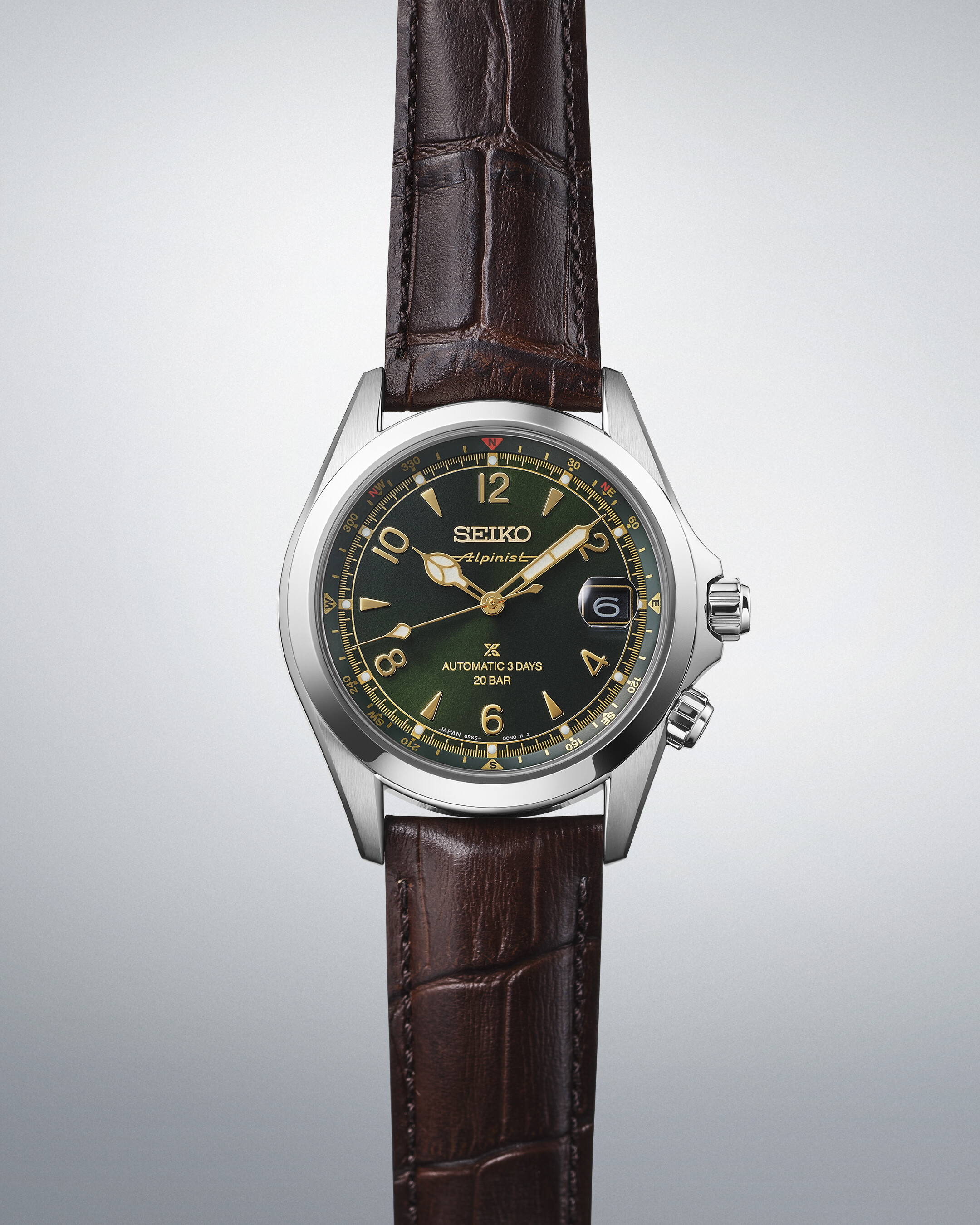Seiko Prospex LAND Alpinist Automatik - 3 Days - Grün