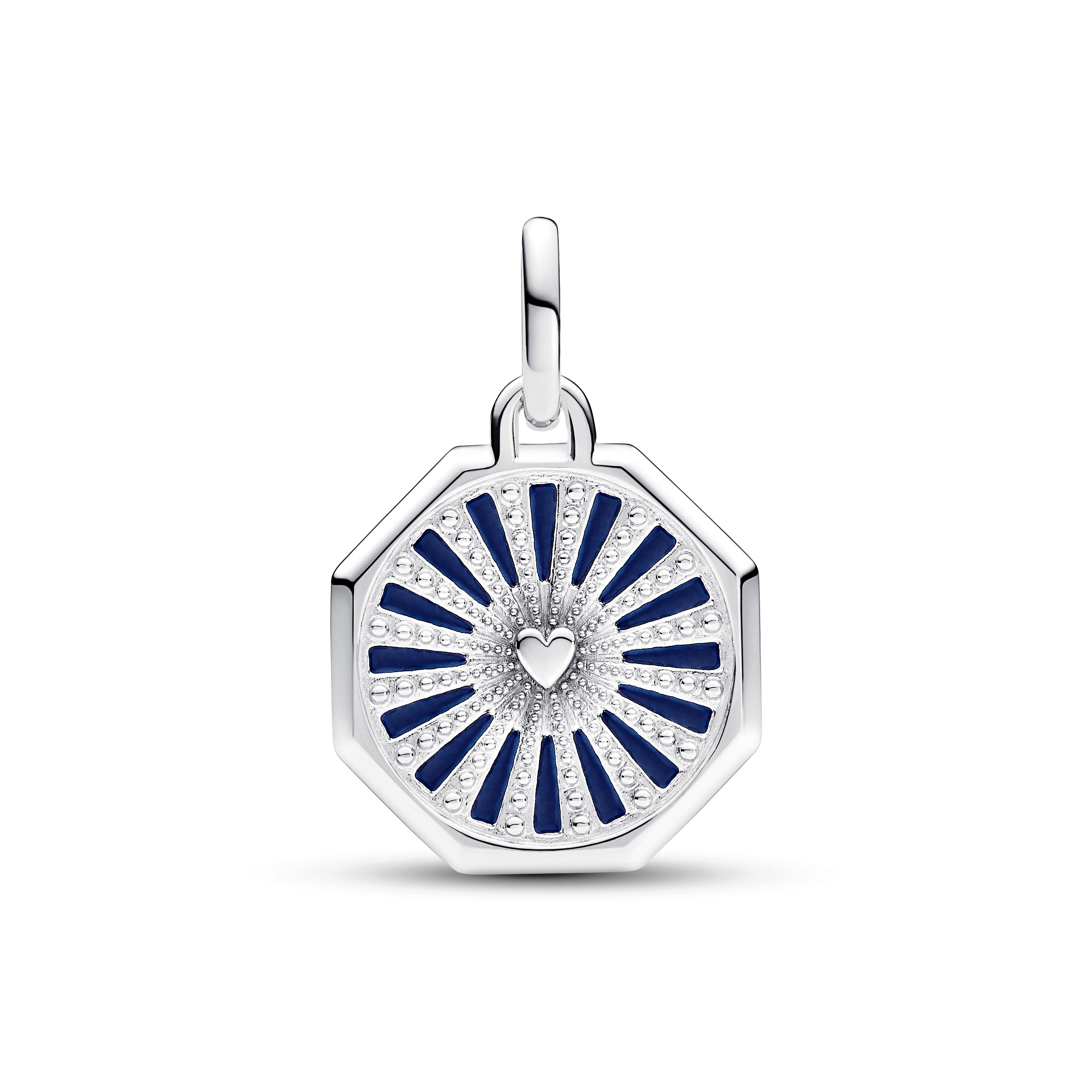 Galaxy medallion Charm-Anhänger - Sterling-Silber