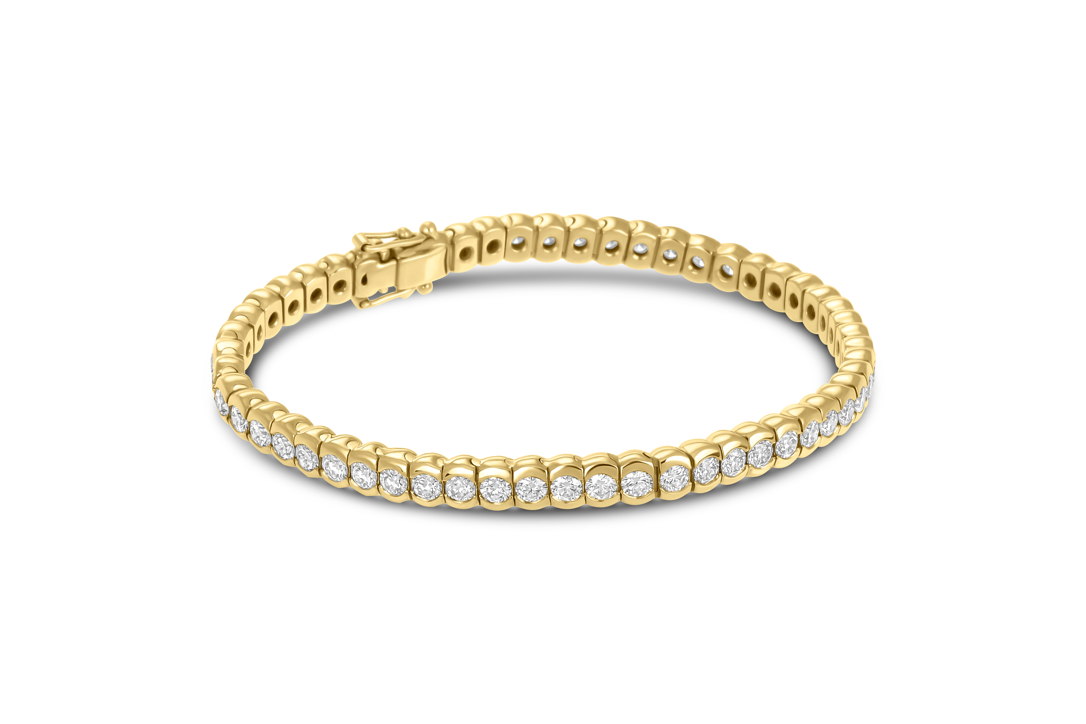 Tennisarmband - Rolling Diamonds - 5,00 ct 