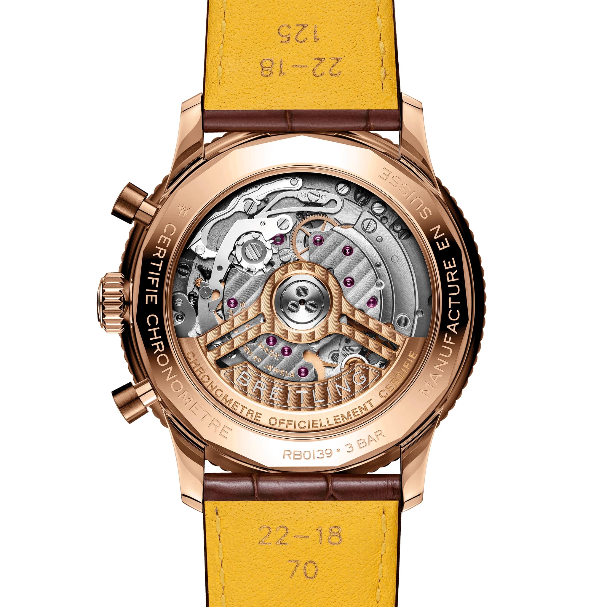 Navitimer B01 Chronograph 41 Diamantbesatz - 18-karätiges Rotgold
