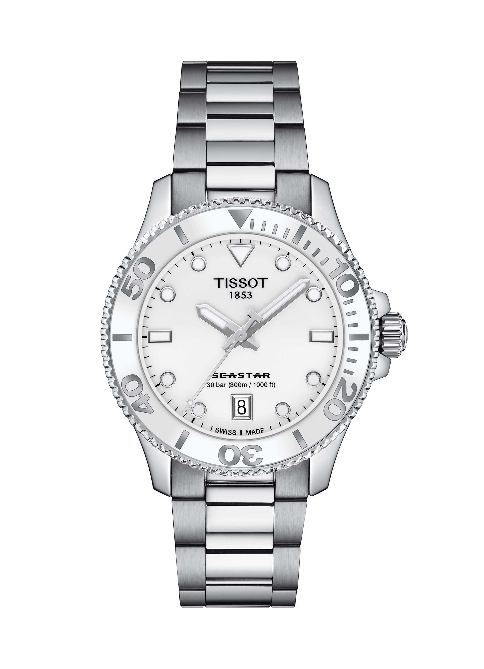 Seastar 1000 Quarz 36mm - Set mit zweitem Armband